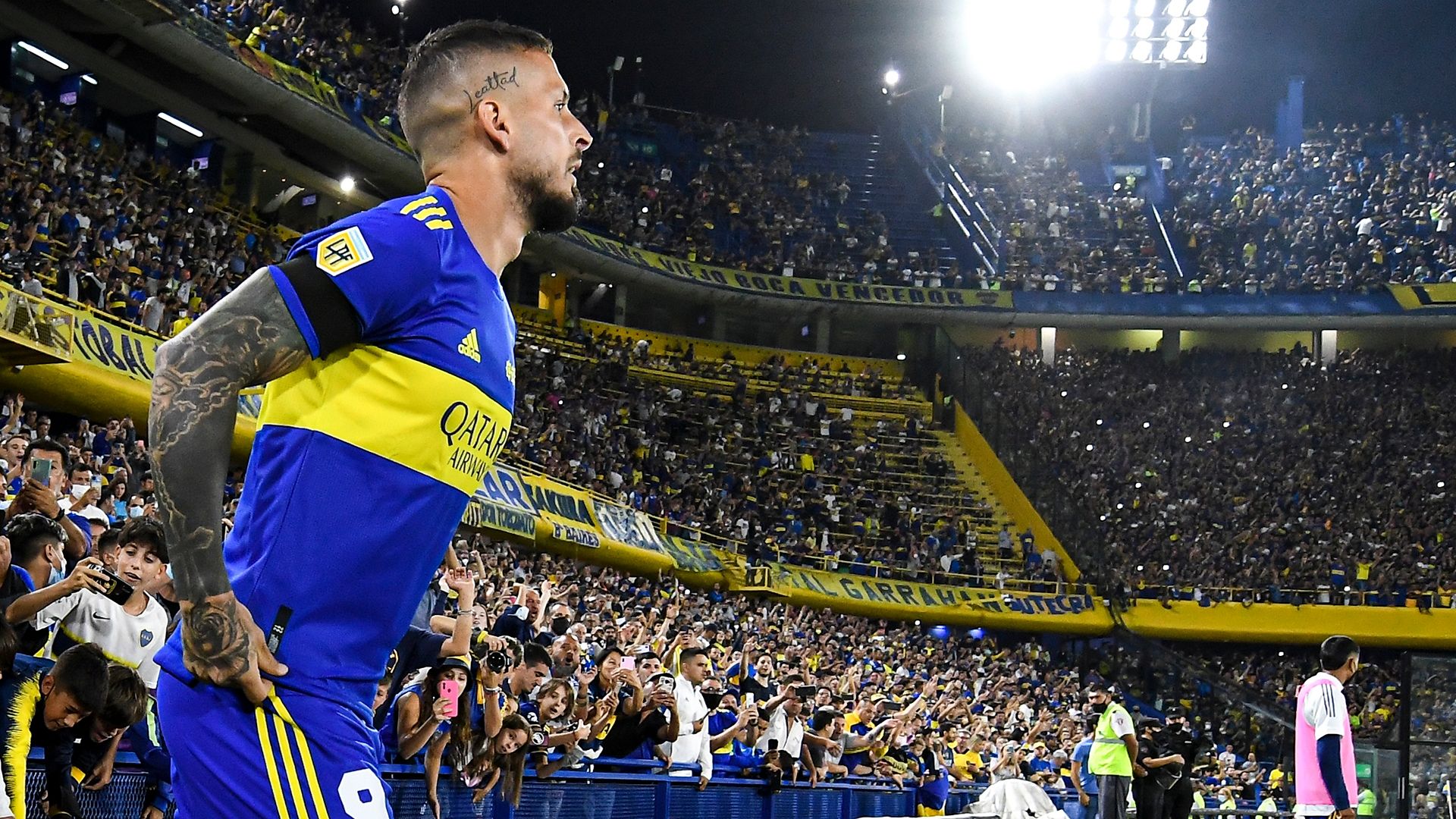 Dario Benedetto Boca Juniors Colon Copa Liga Profesional 13022022
