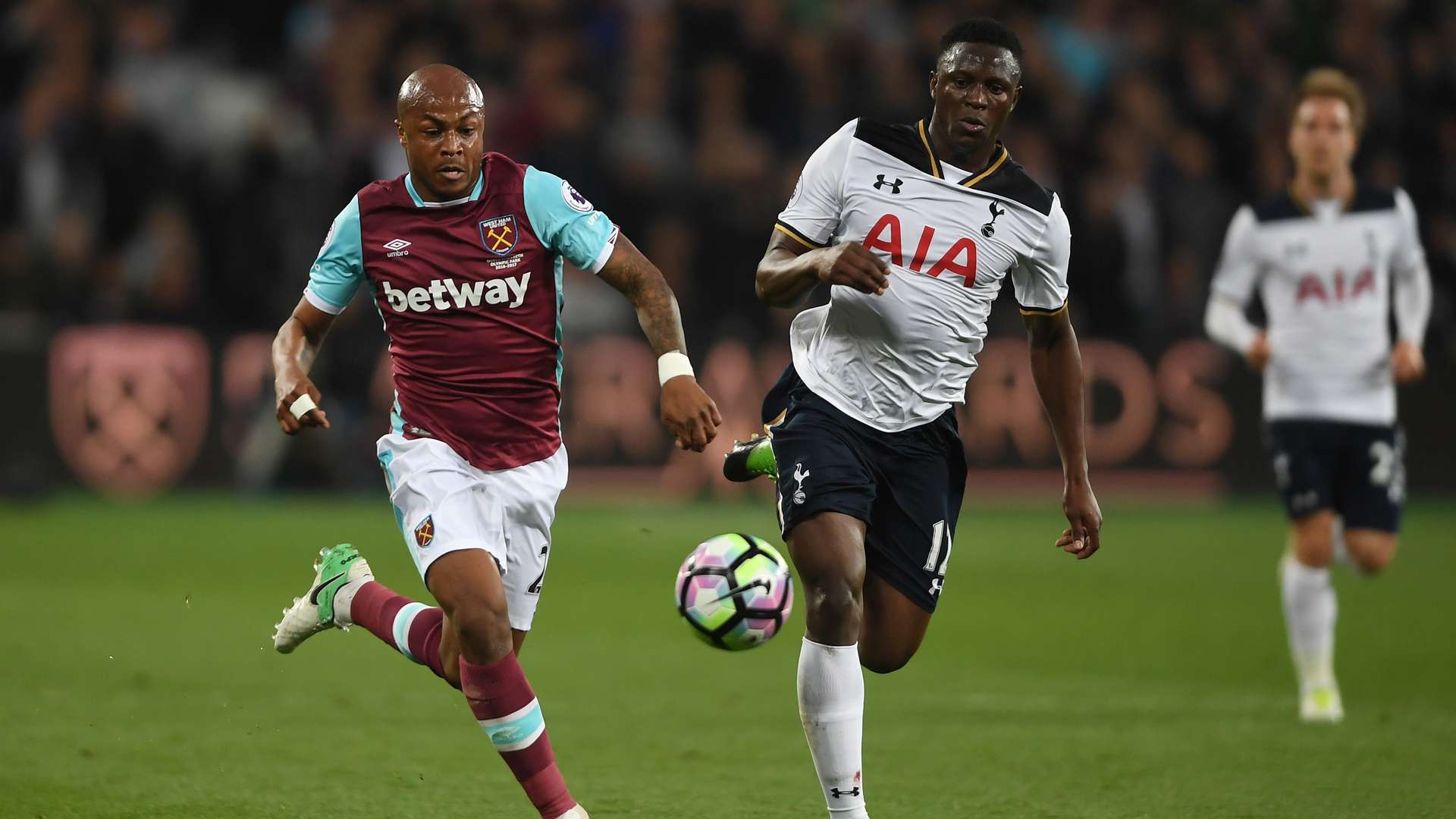 Ayew, Wanyama, West Ham, Tottenham, 05052017