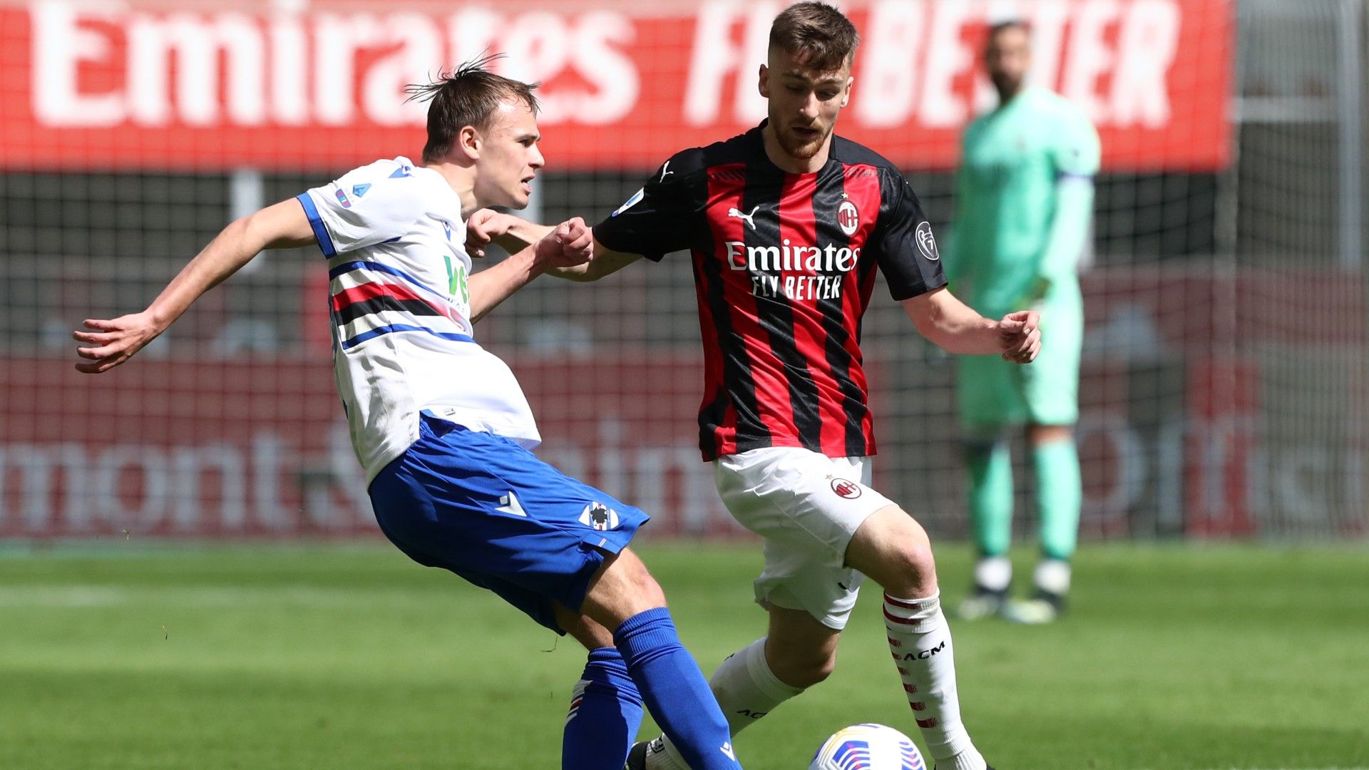 Damsgaard Saelemaekers Milan Sampdoria