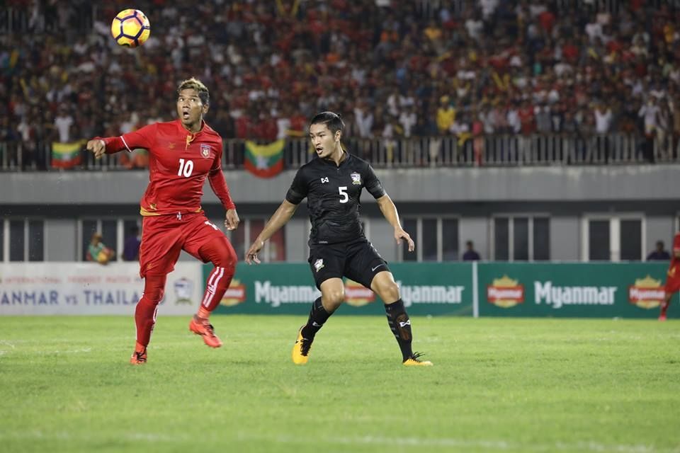 Myanmar Thailand Friendly Match 5 October 2017