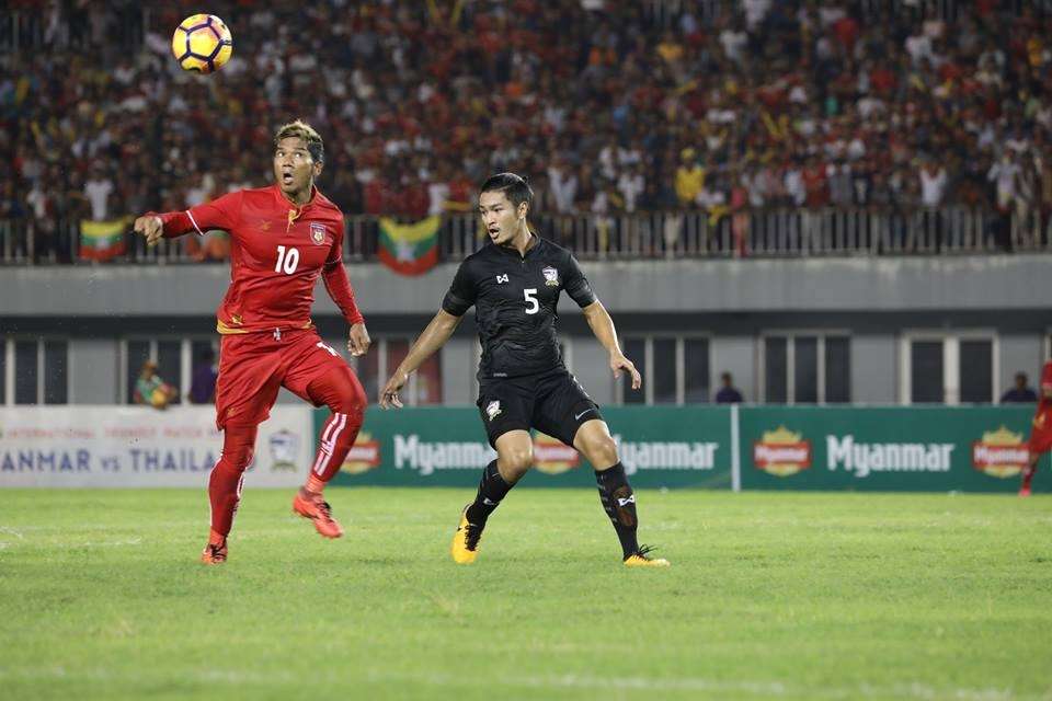 Myanmar Thailand Friendly Match 5 October 2017