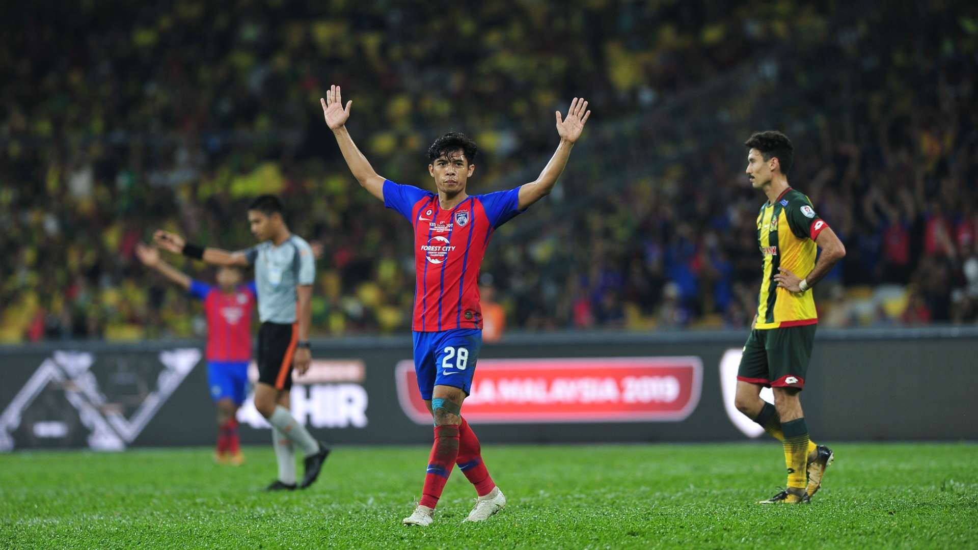 Syafiq Ahmad, Kedah v Johor Darul Ta'zim, Malaysia Cup final, 2 Nov 2019