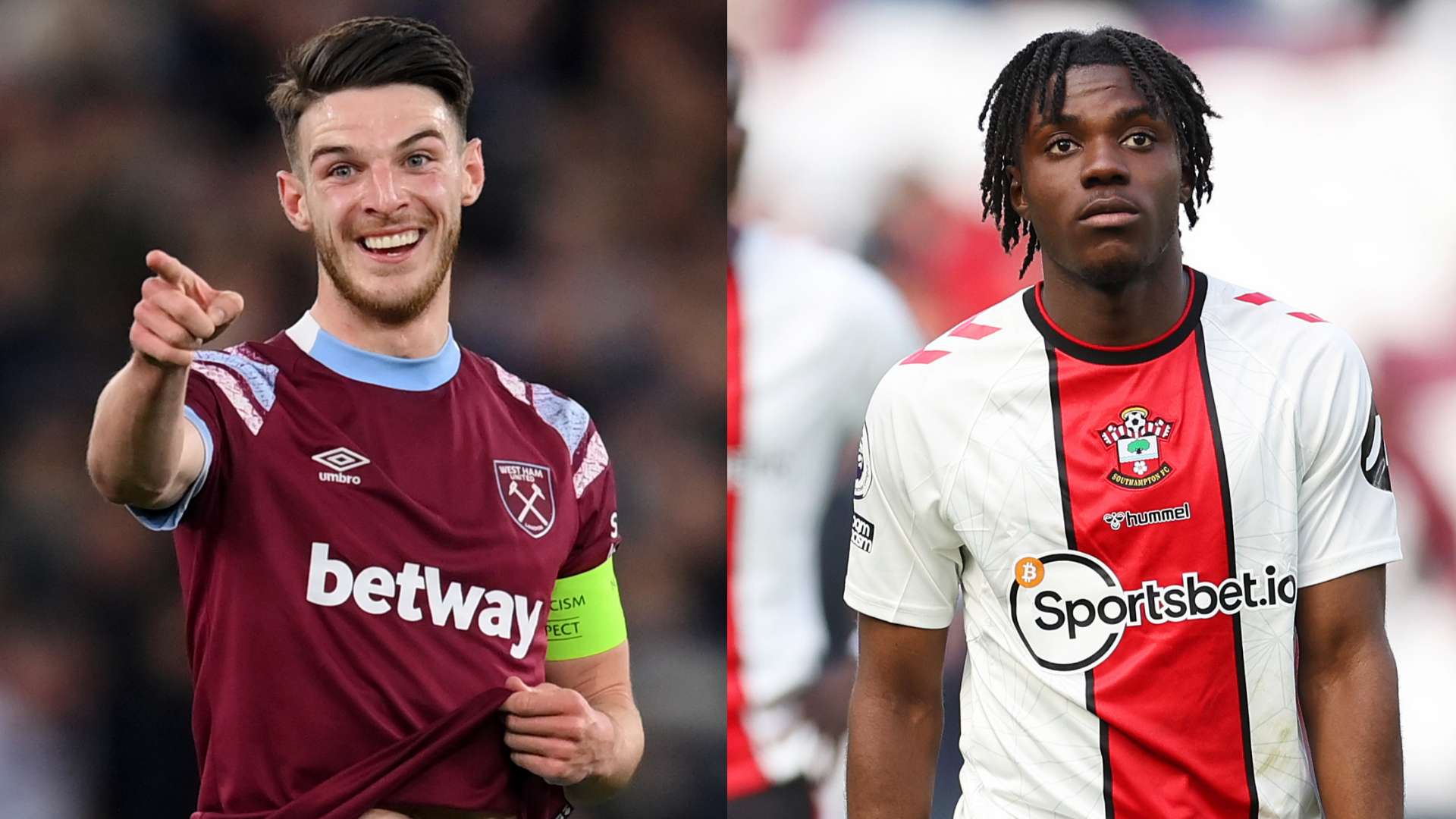 Declan Rice Romeo Lavia split