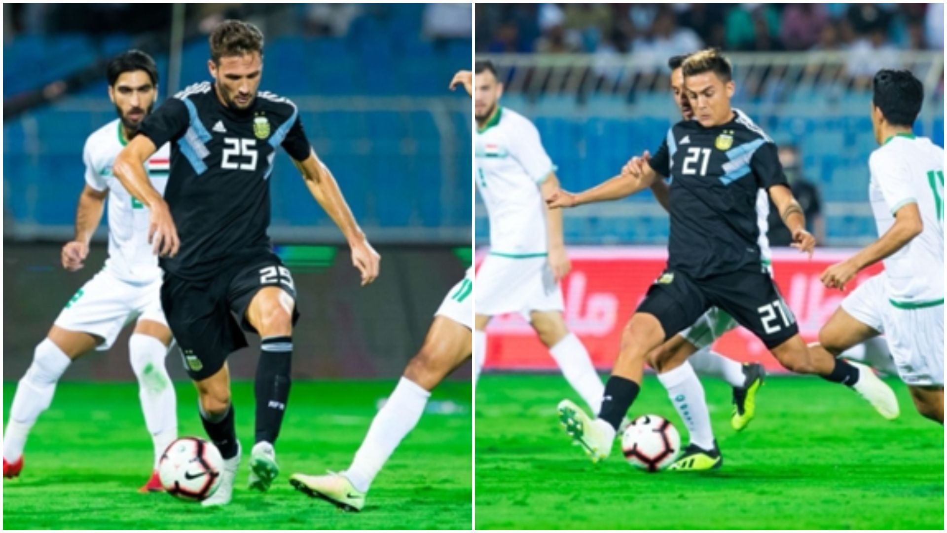 Vazquez Dybala Iraq Argentina