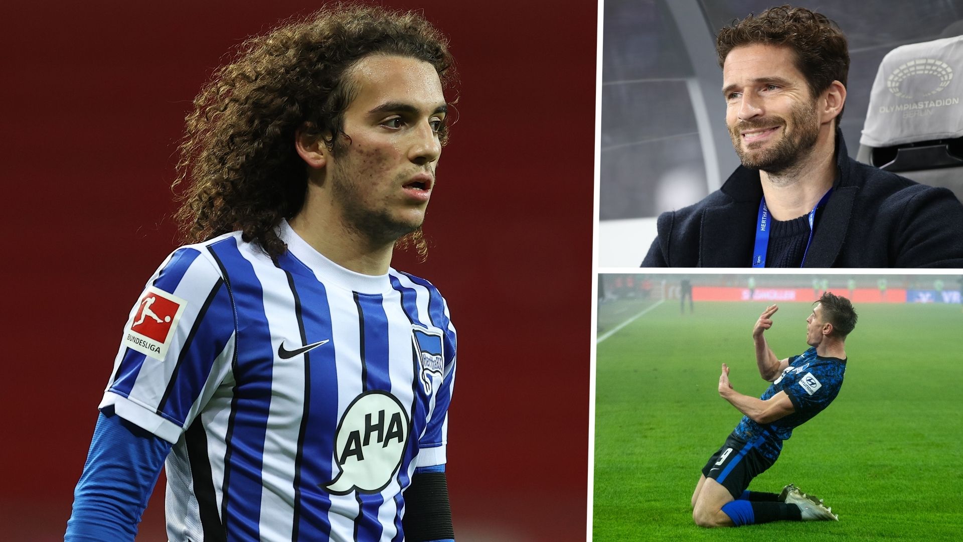 Matteo Guendouzi Arne Friedrich Piatek Hertha Berlin GFX
