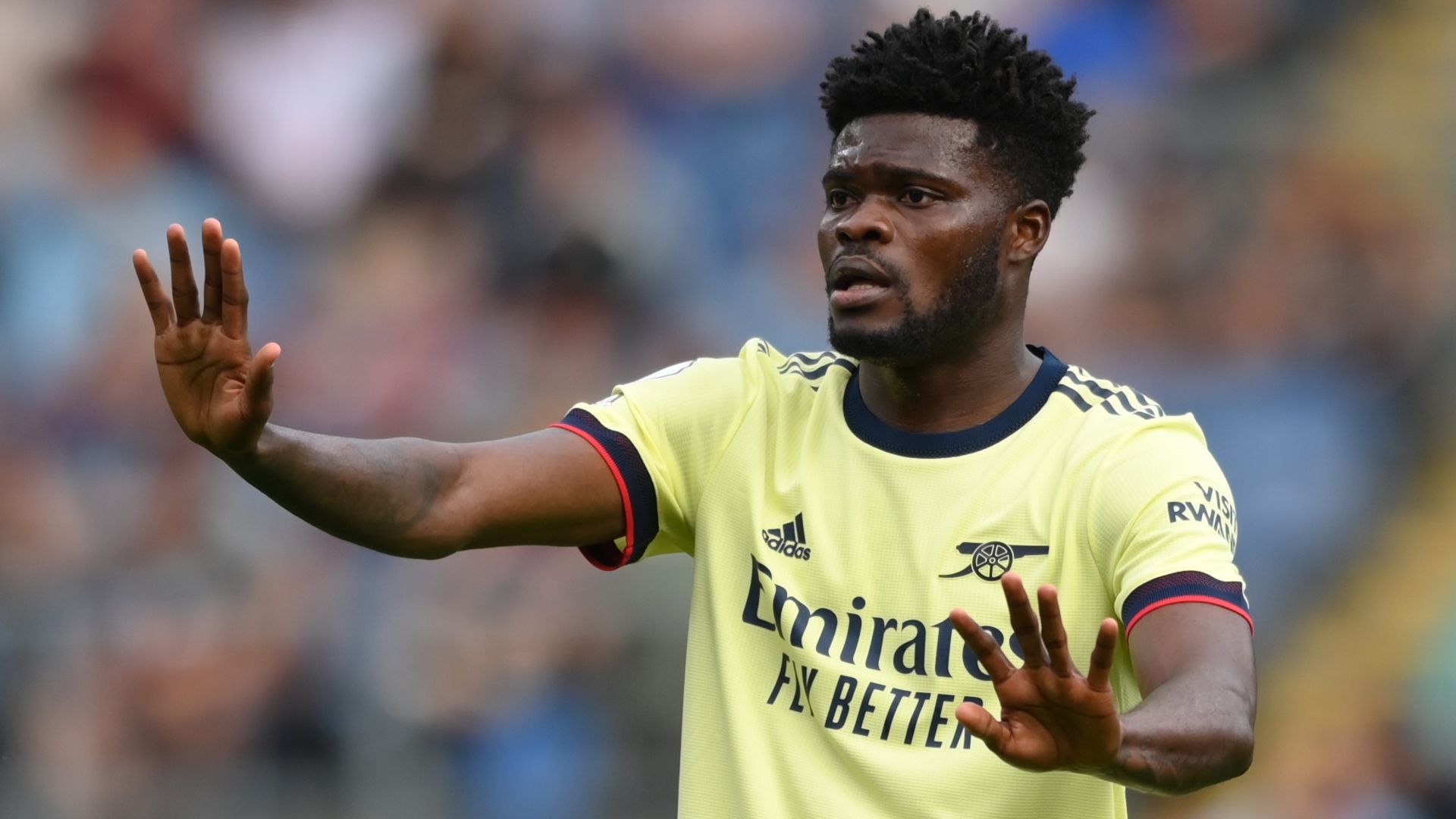 Thomas Partey, Arsenal away, Premier League 2021-22