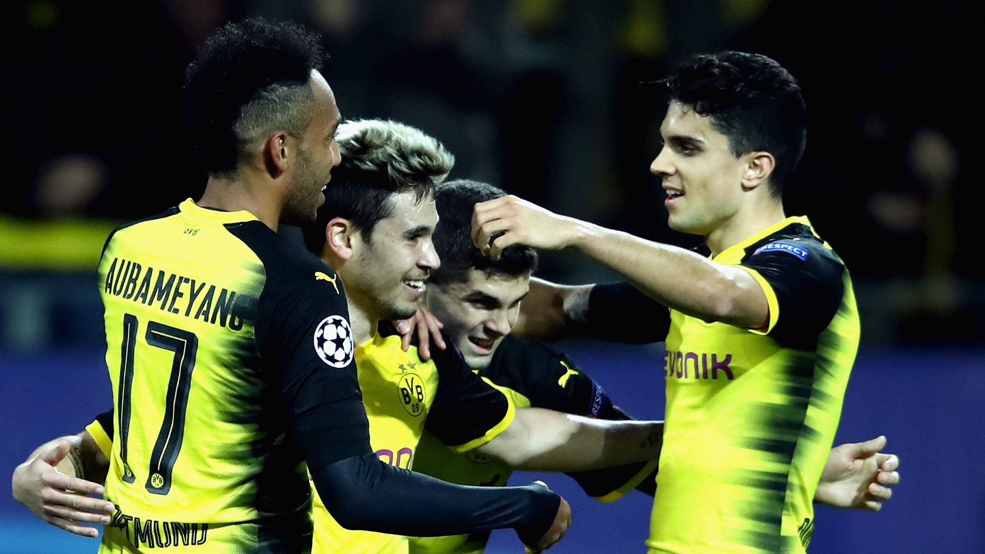 Borussia Dortmund celebrate