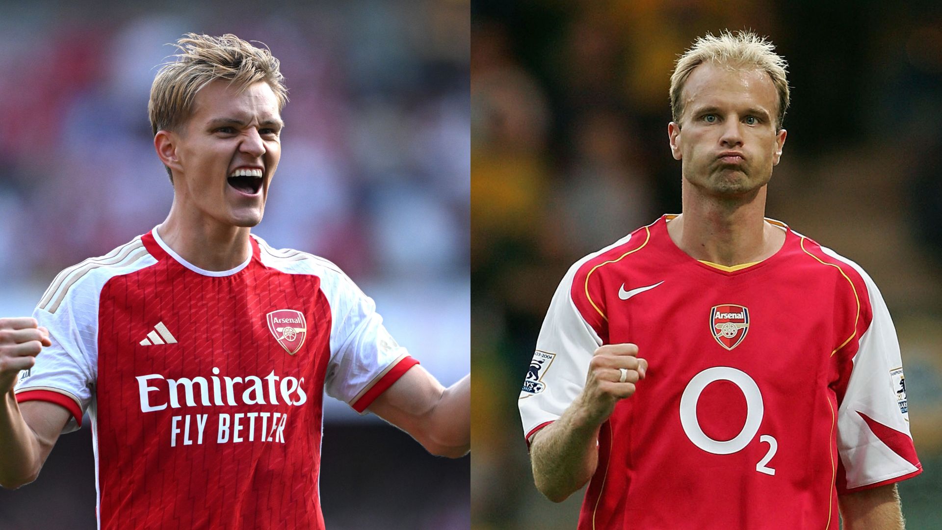 Dennis Bergkamp Martin Odegaard