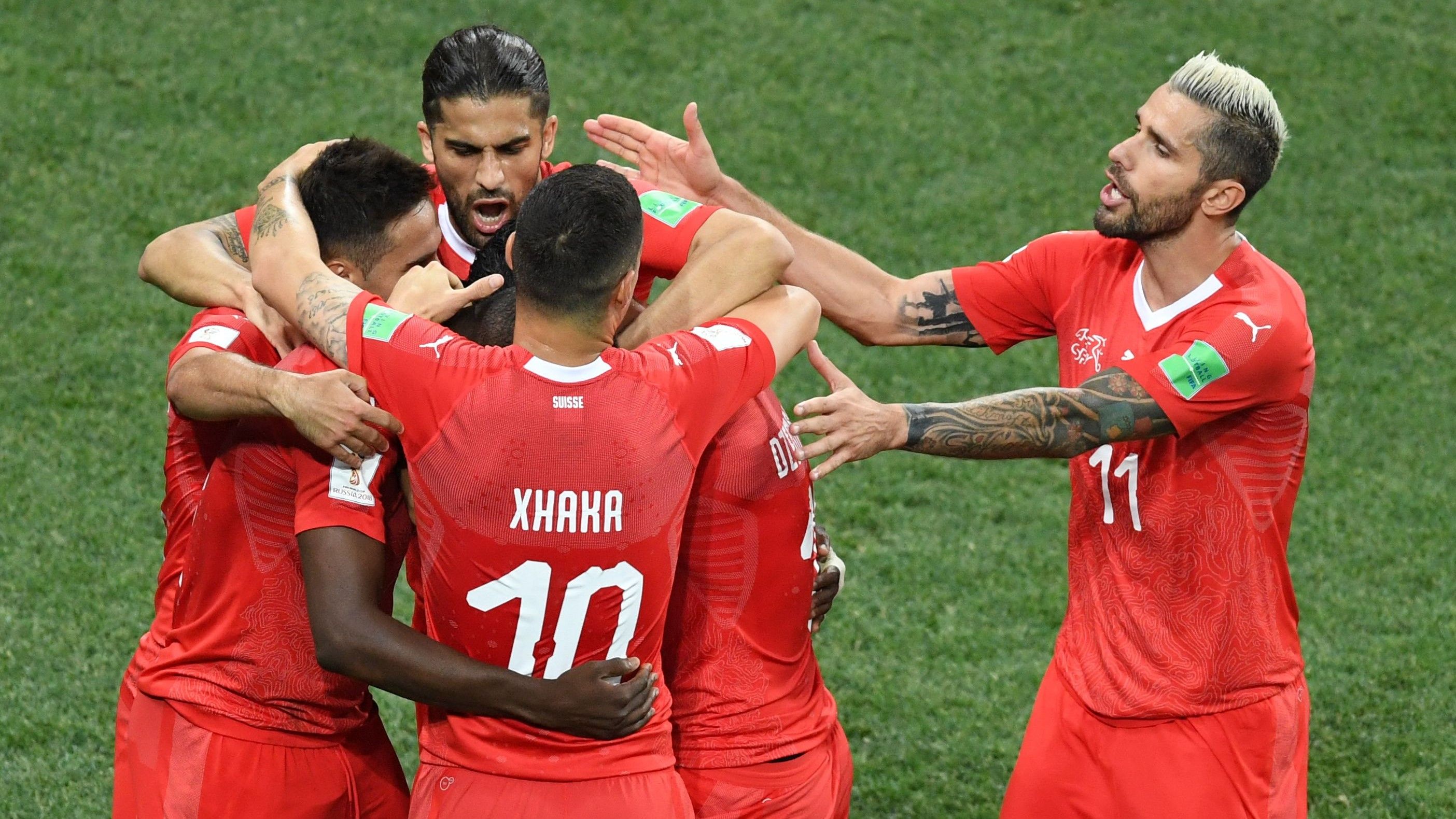 Blerim Dzemaili Suiza Costa Rica 27062018