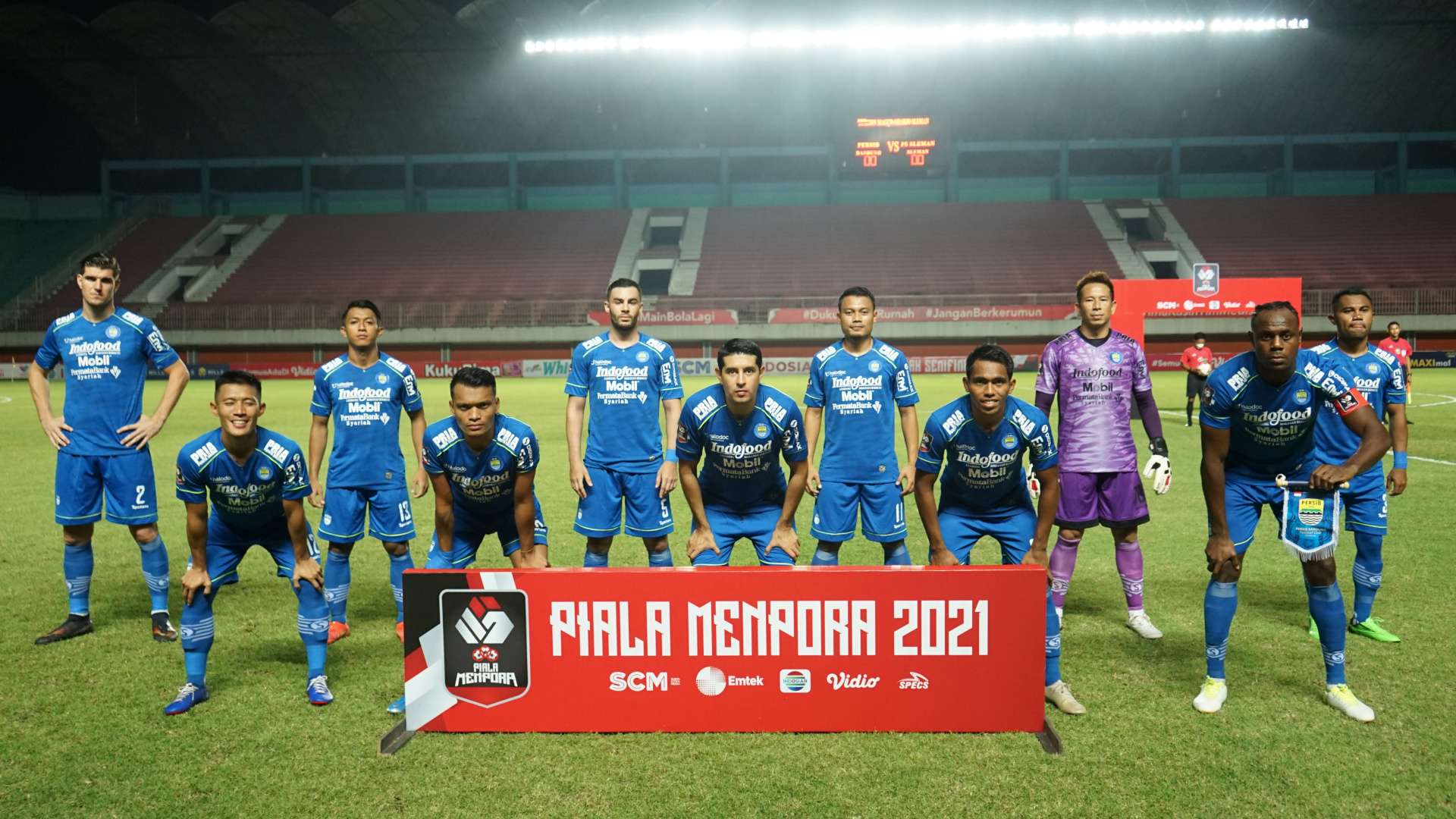 Persib Bandung - PS Sleman Semi-Final Piala Menpora Leg 1