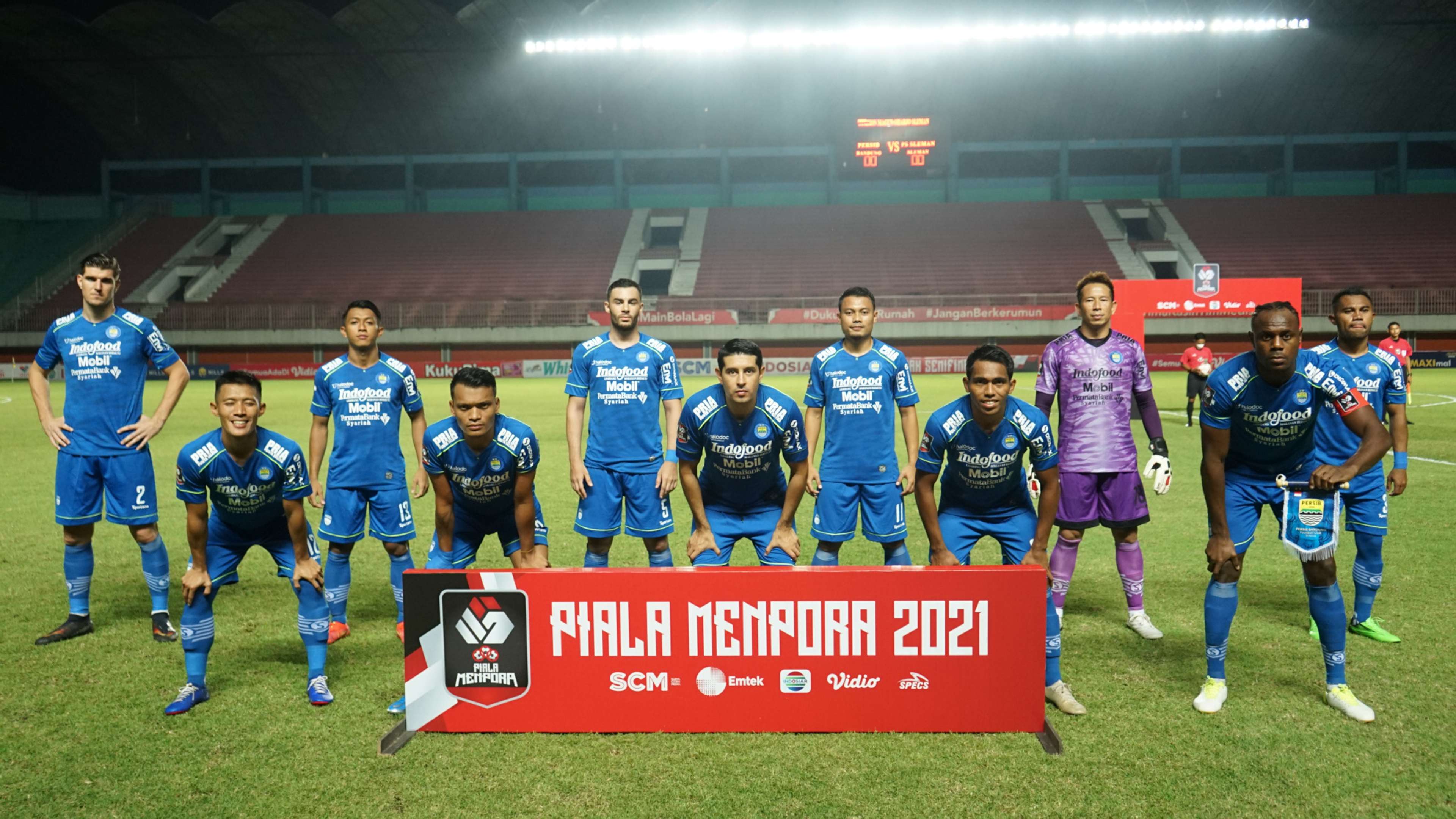 Persib Bandung - PS Sleman Semi-Final Piala Menpora Leg 1