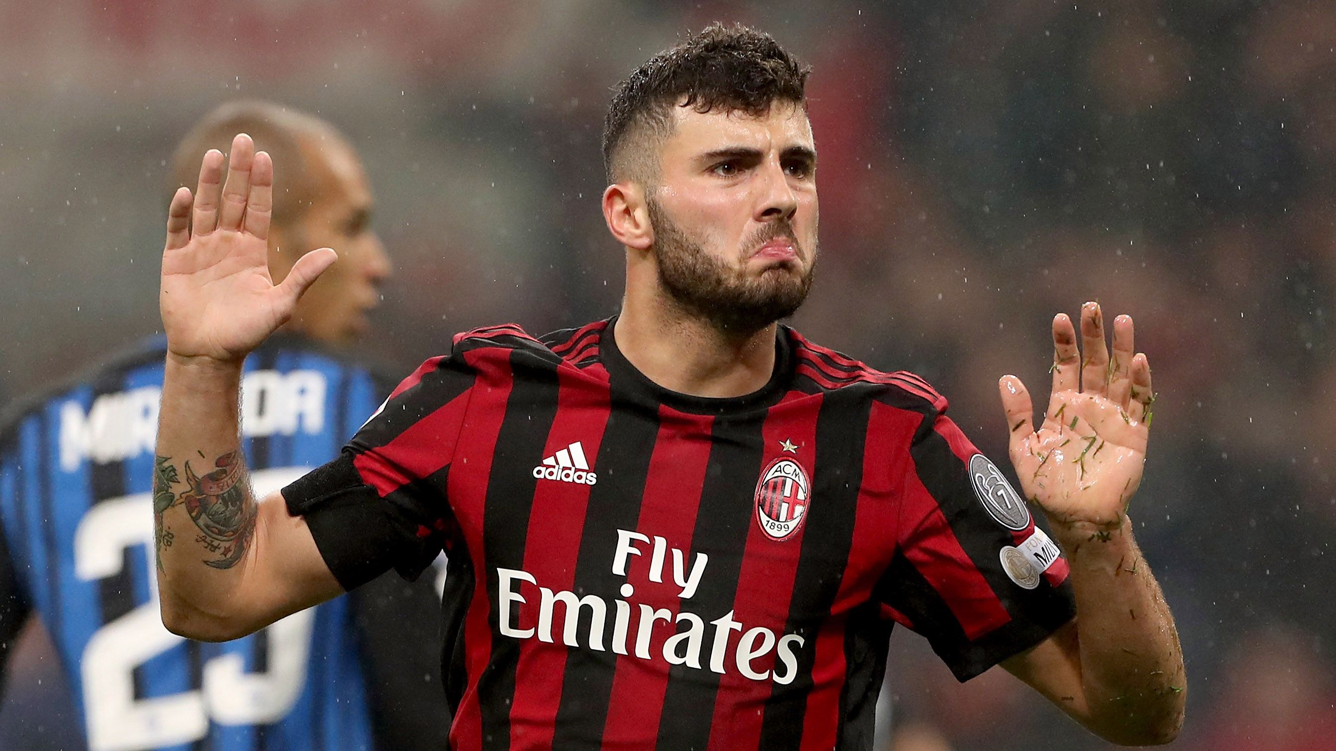Patrick Cutrone Milan Inter