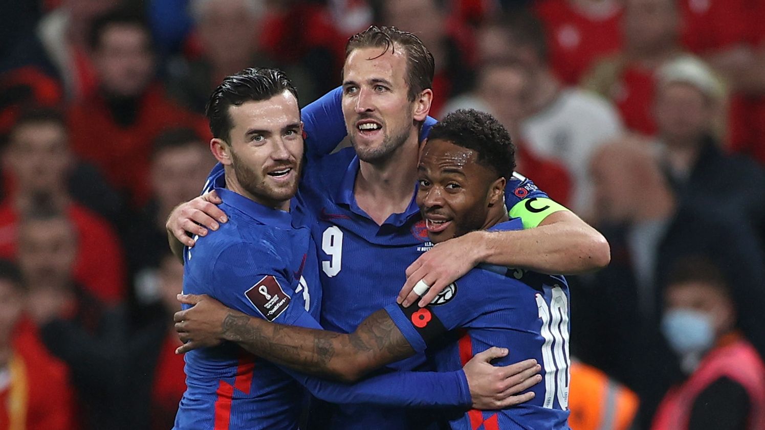 Ben Chilwell Harry Kane Raheem Sterling England