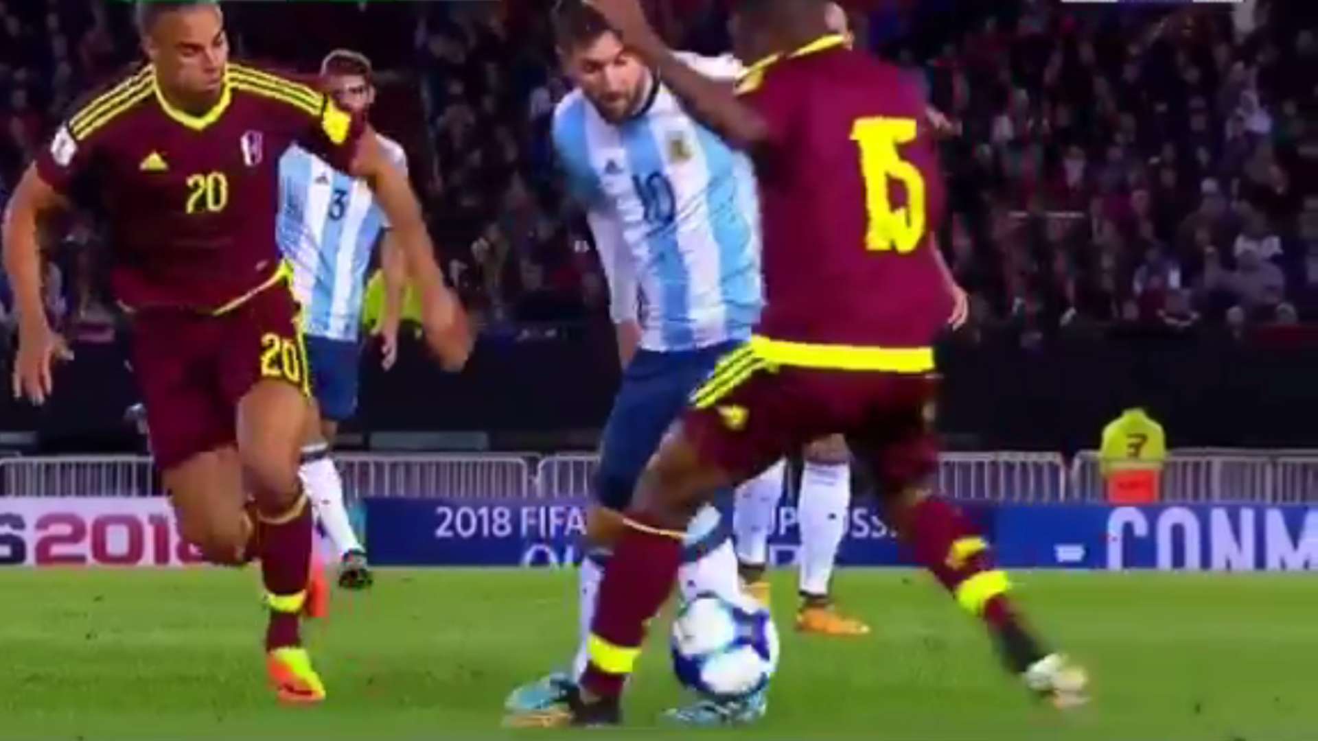 Messi Argentina Venezuela Eliminatorias Sudamericanas Fecha 16 5092017