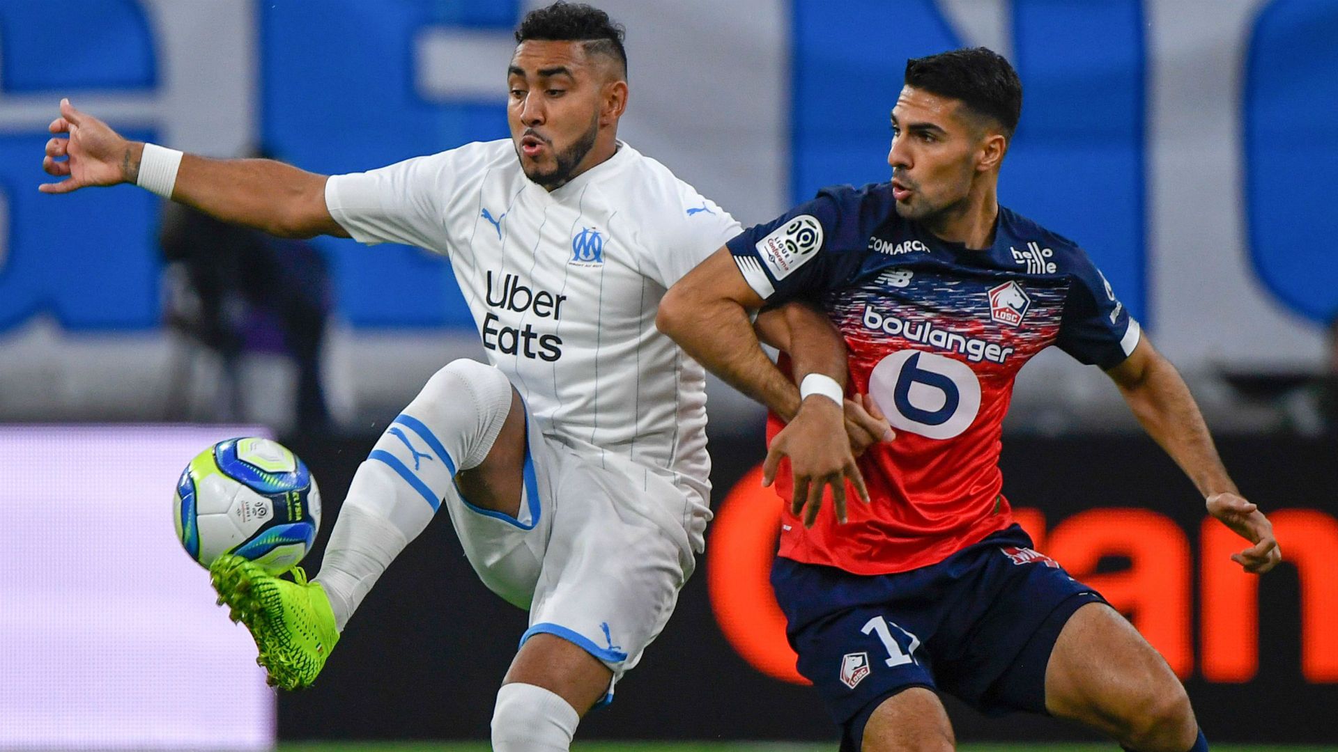 Dimitri Payet Zeki Celik Marseille Lille Ligue 1 02112019