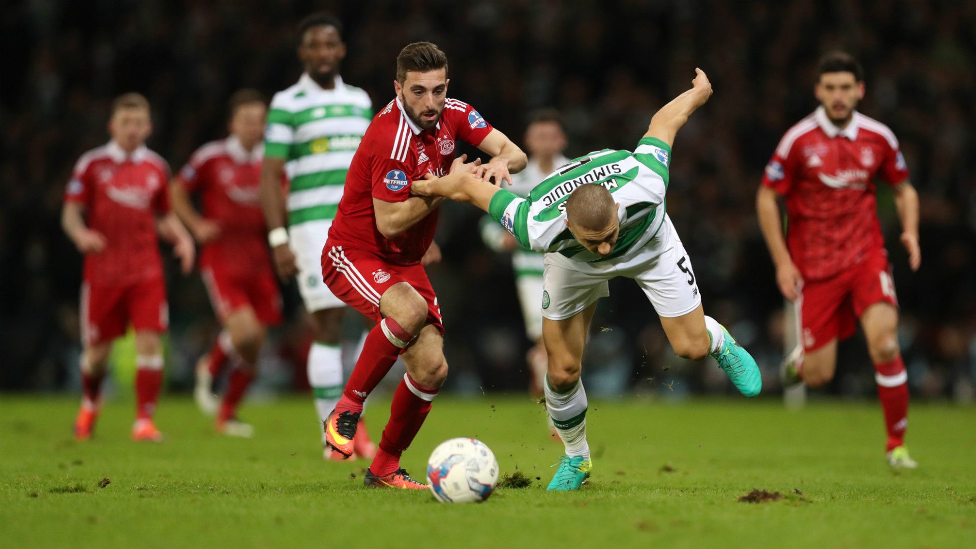Graeme Shinnie Jozo Simunovic