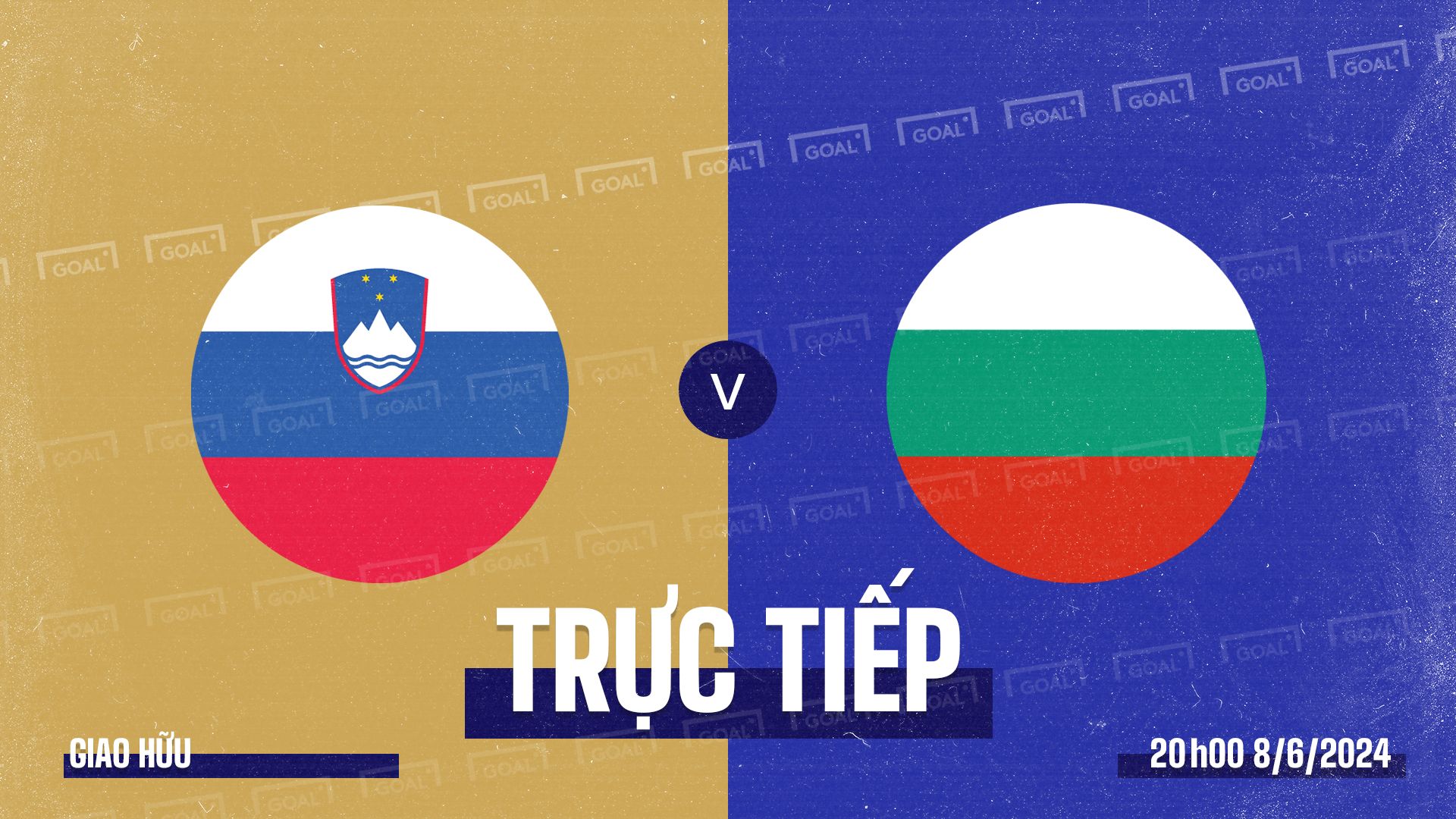 Slovenia vs Bulgaria 2024 GFX