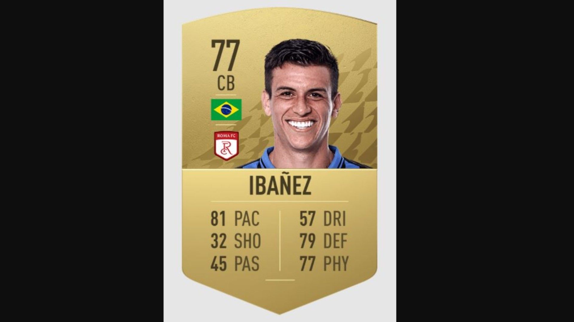 Roger Ibañez en fifa 22
