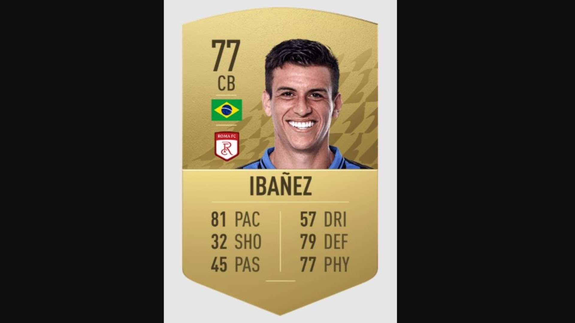 Roger Ibañez en fifa 22