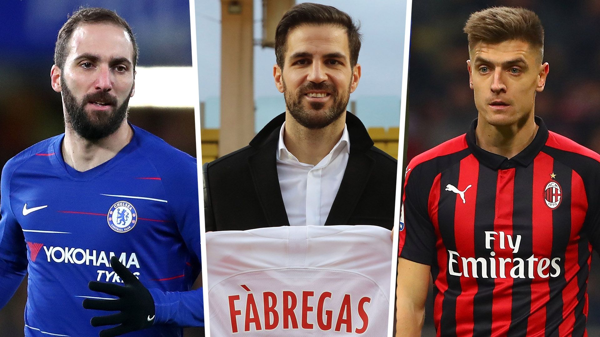 Gonzalo Higuain Cesc Fabregas Piatek