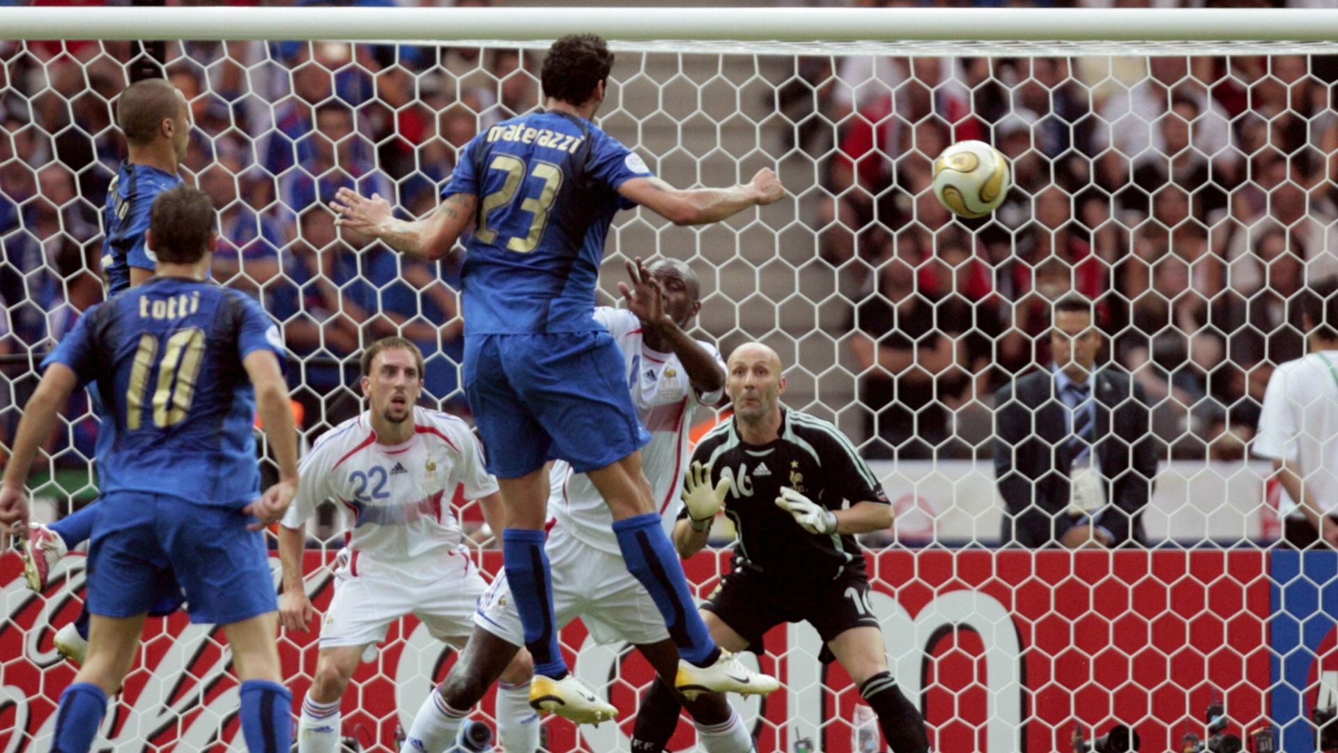 Italy France WC 2006 Materazzi