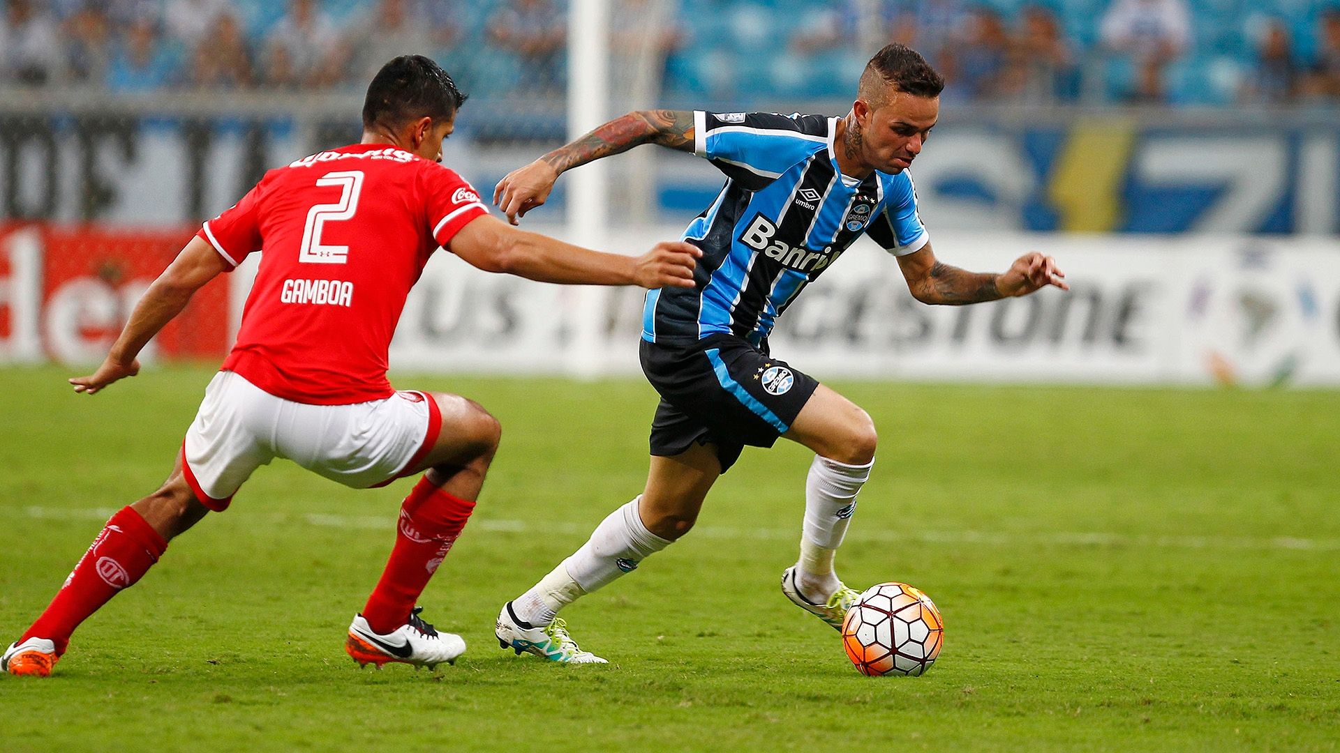 Luan Francisco Gamboa Grêmio Toluca Copa Libertadores 19042016
