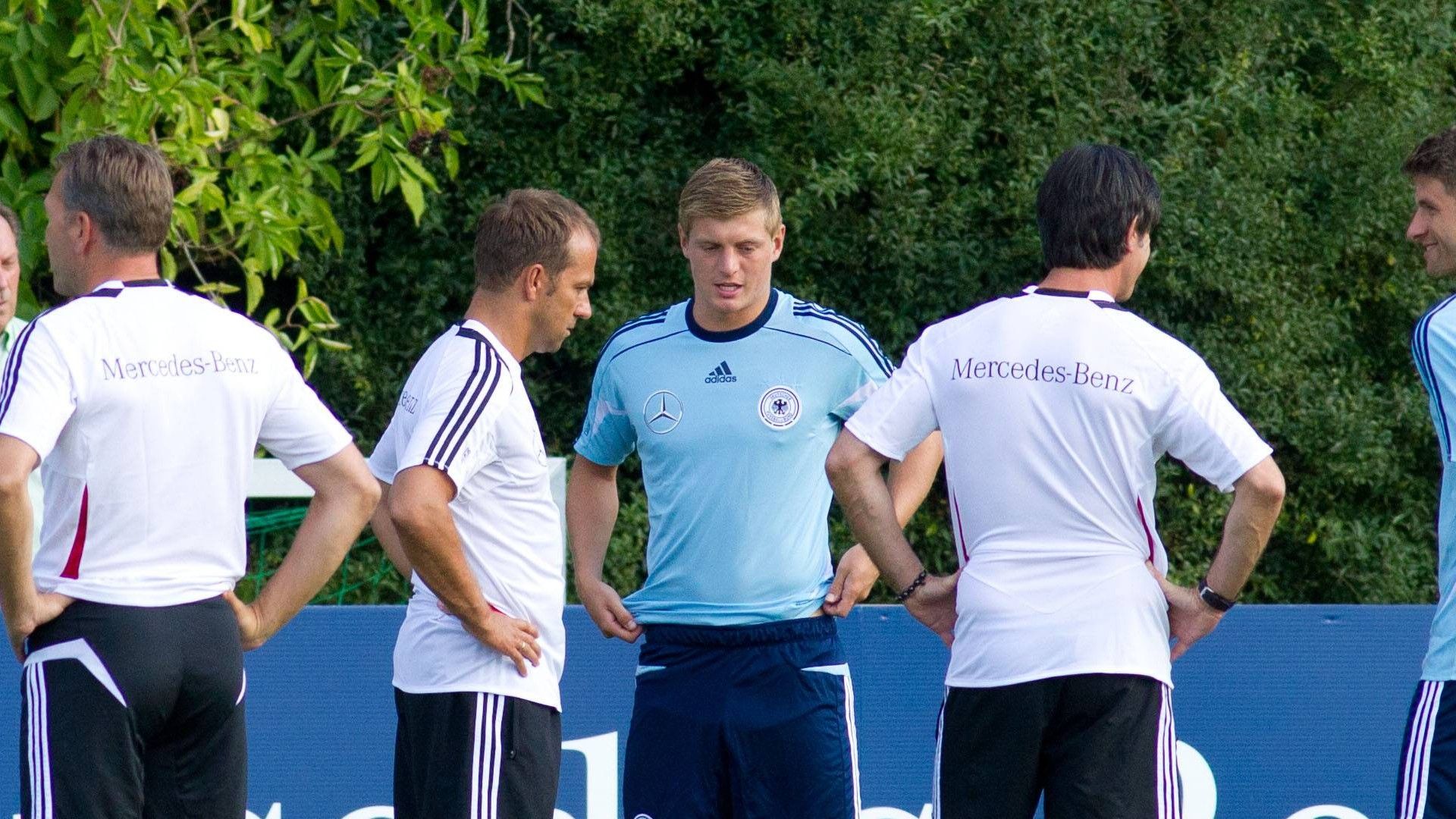 GER ONLY TONI KROOS HANSI FLICK DFB DEUTSCHLAND