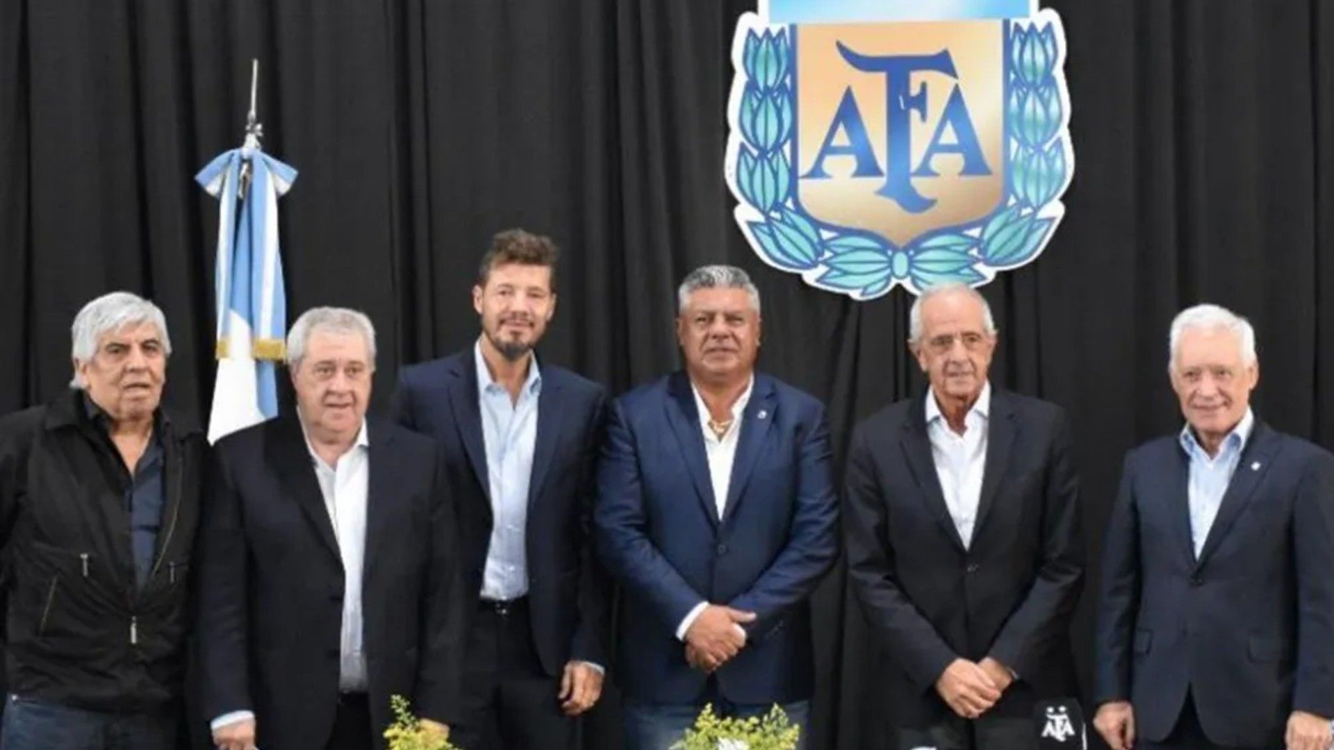 AFA 2020 Tapia Ameal Donofrio Moyano Blanco Tinelli