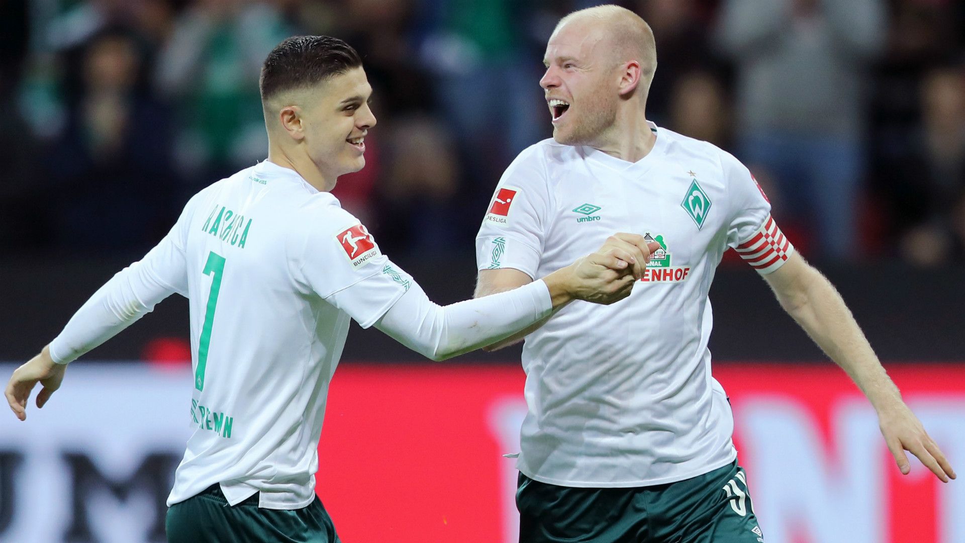 MILOT RASHICA DAVY KLAASSEN WERDER BREMEN BUNDESLIGA 26102019