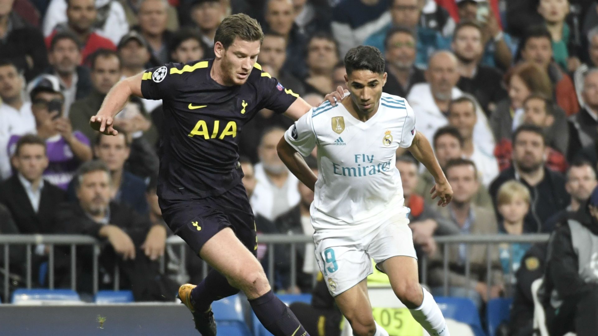 Real Madrid Tottenham Champions League