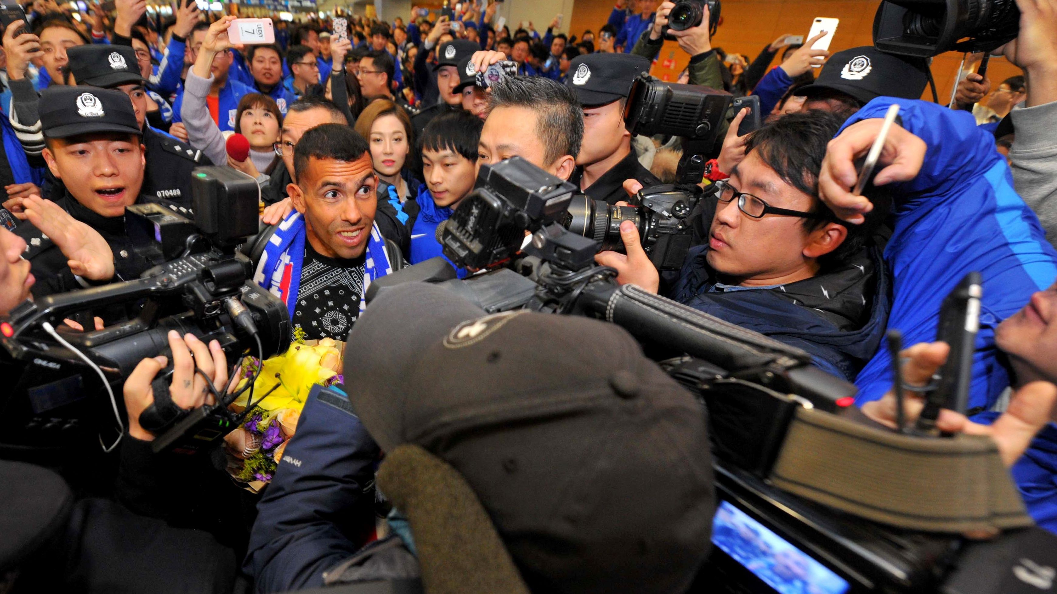Carlos Tevez Shanghai Shenhua CSL