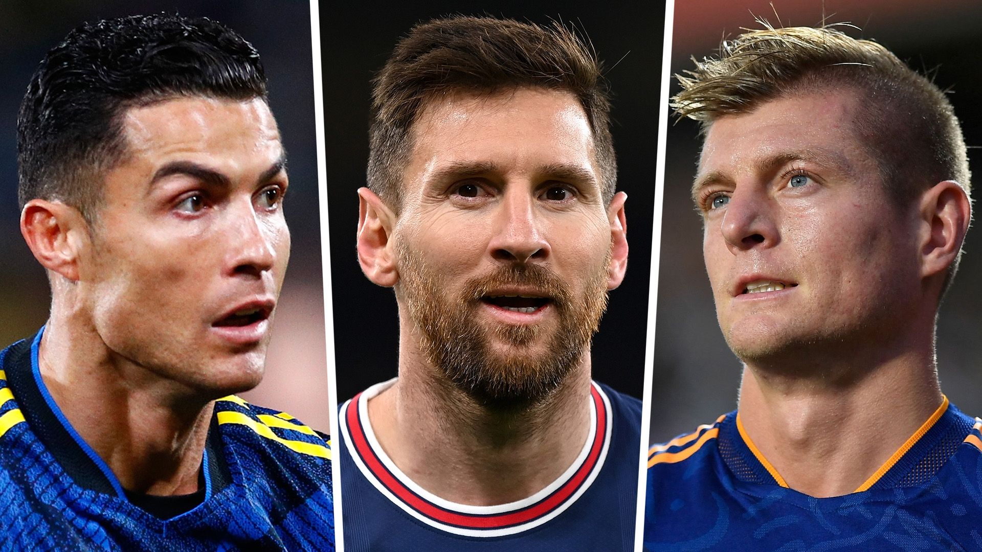 Cristiano Ronaldo Lionel Messi Toni Kroos