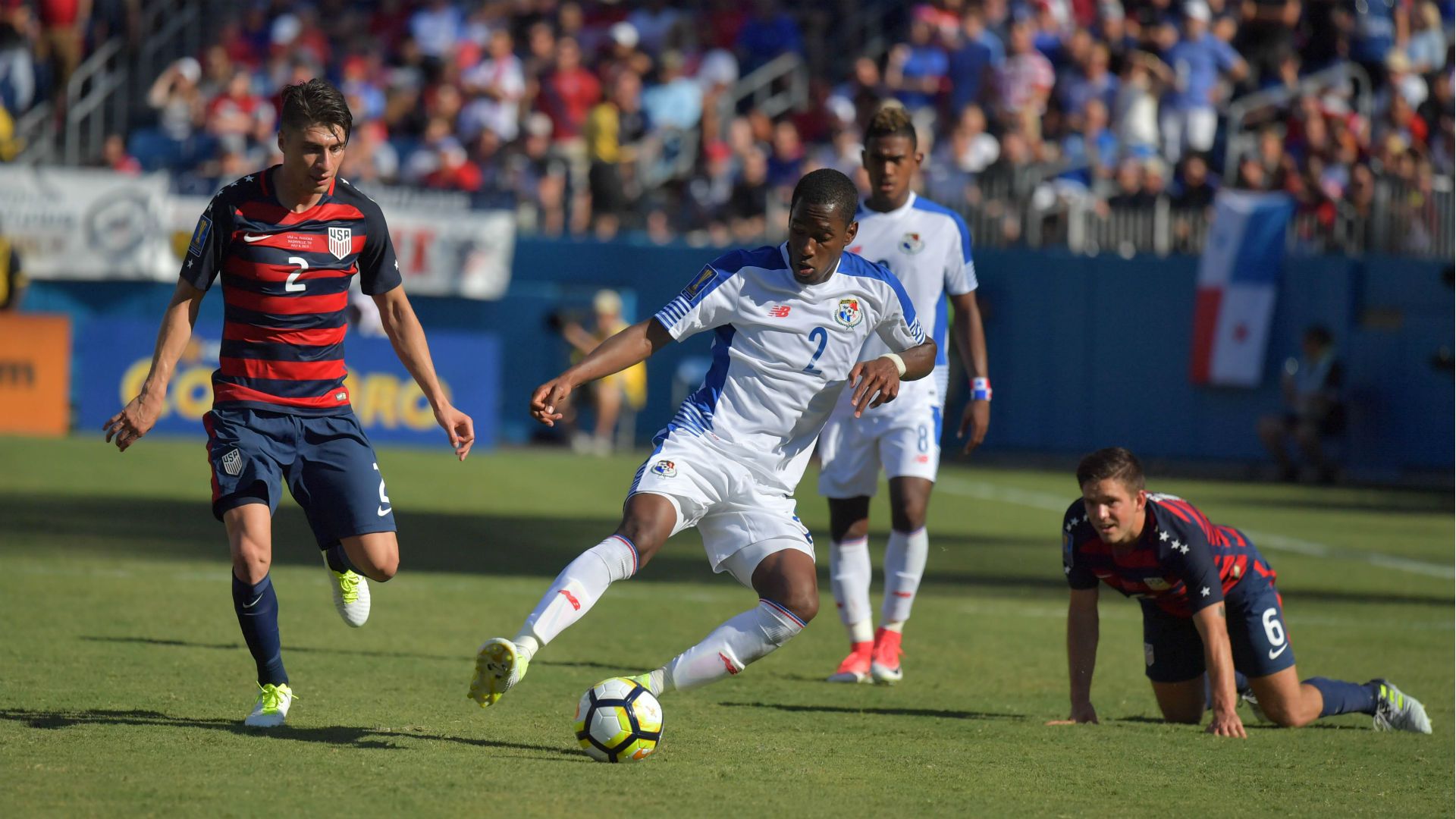 Michael Amir Murillo Jorge Villafana USA Panama Gold Cup