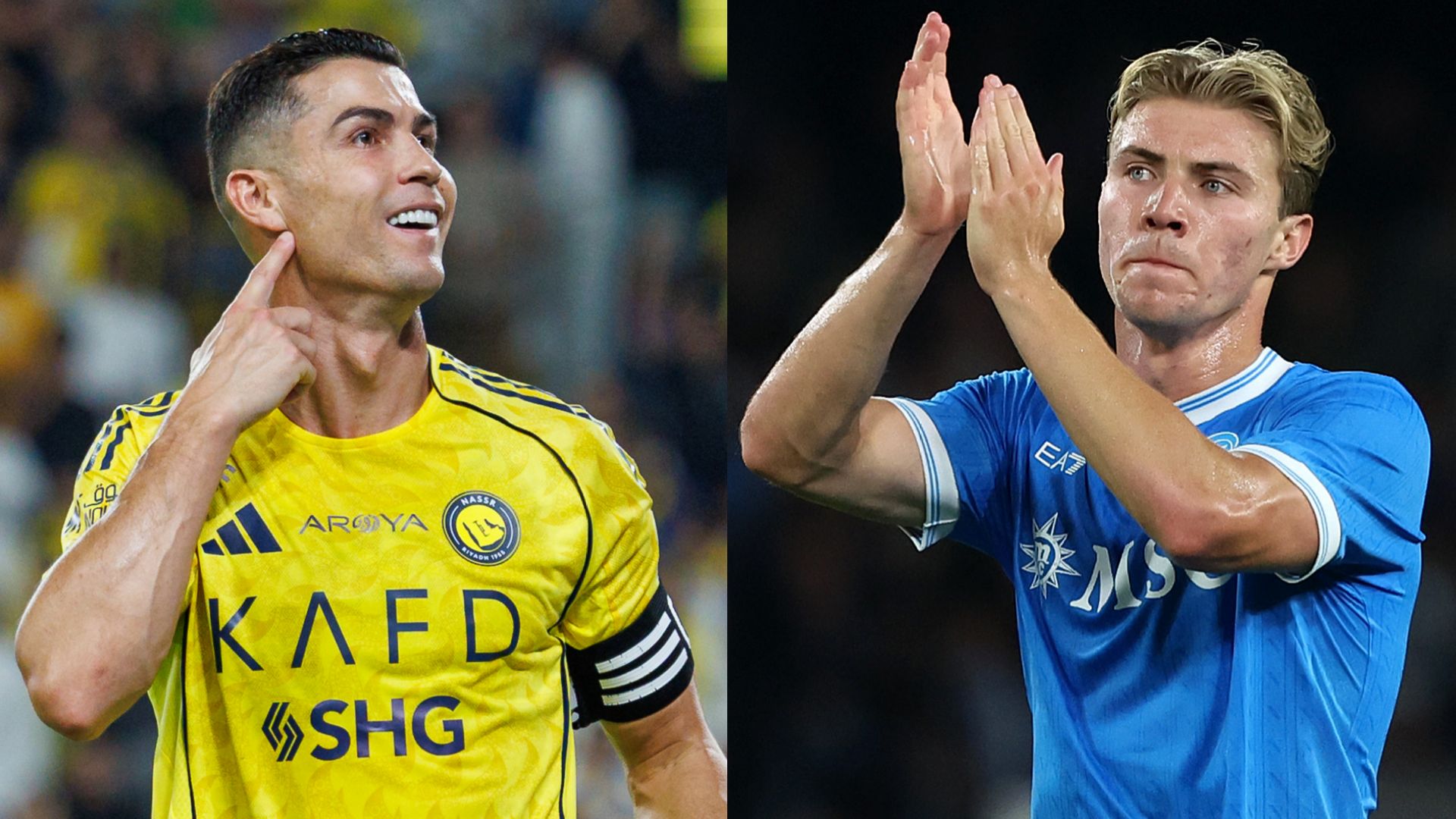 Cristiano Ronaldo Rasmus Hojlund