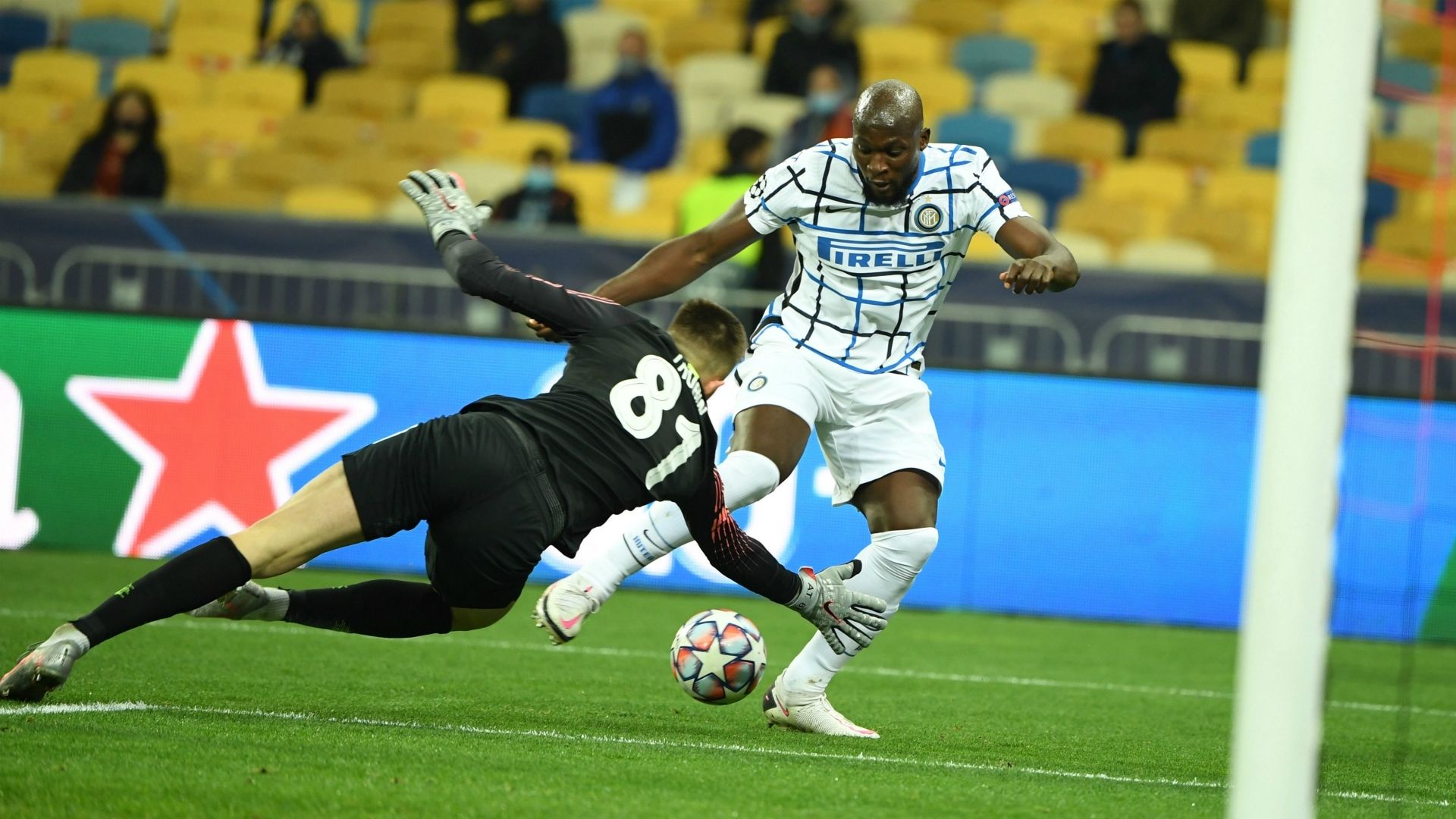 Romelu Lukaku Shakhtar Donetsk vs. Inter