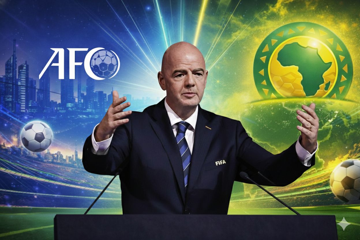 Gianni Infantino CAF AFC GFX GOAL ONLY