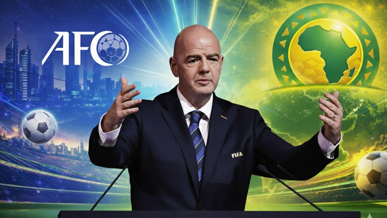 Gianni Infantino CAF AFC GFX GOAL ONLY