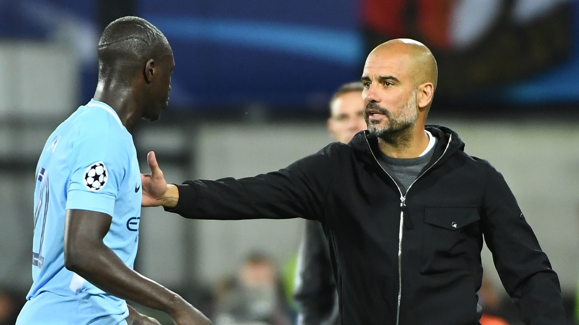 Bejamin Mendy Manchester City Feyenoord 091317