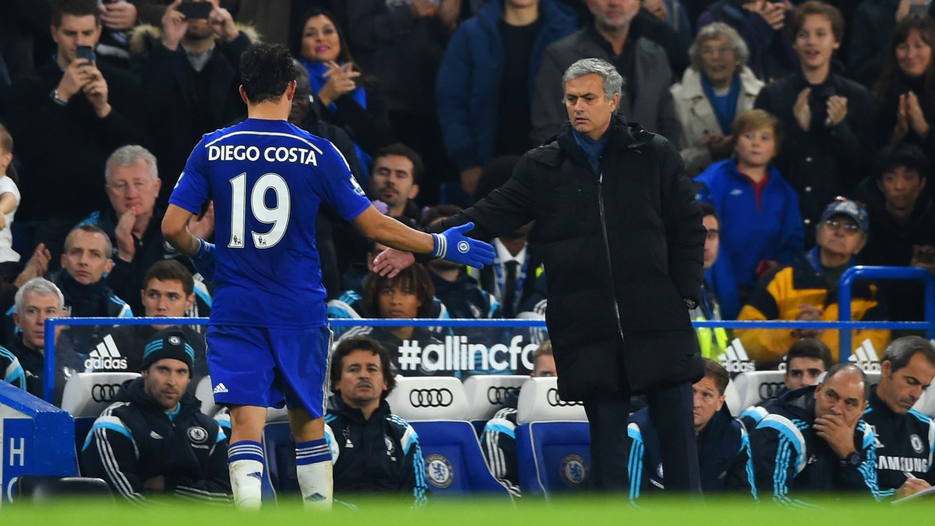Jose Mourinho & Diego Costa