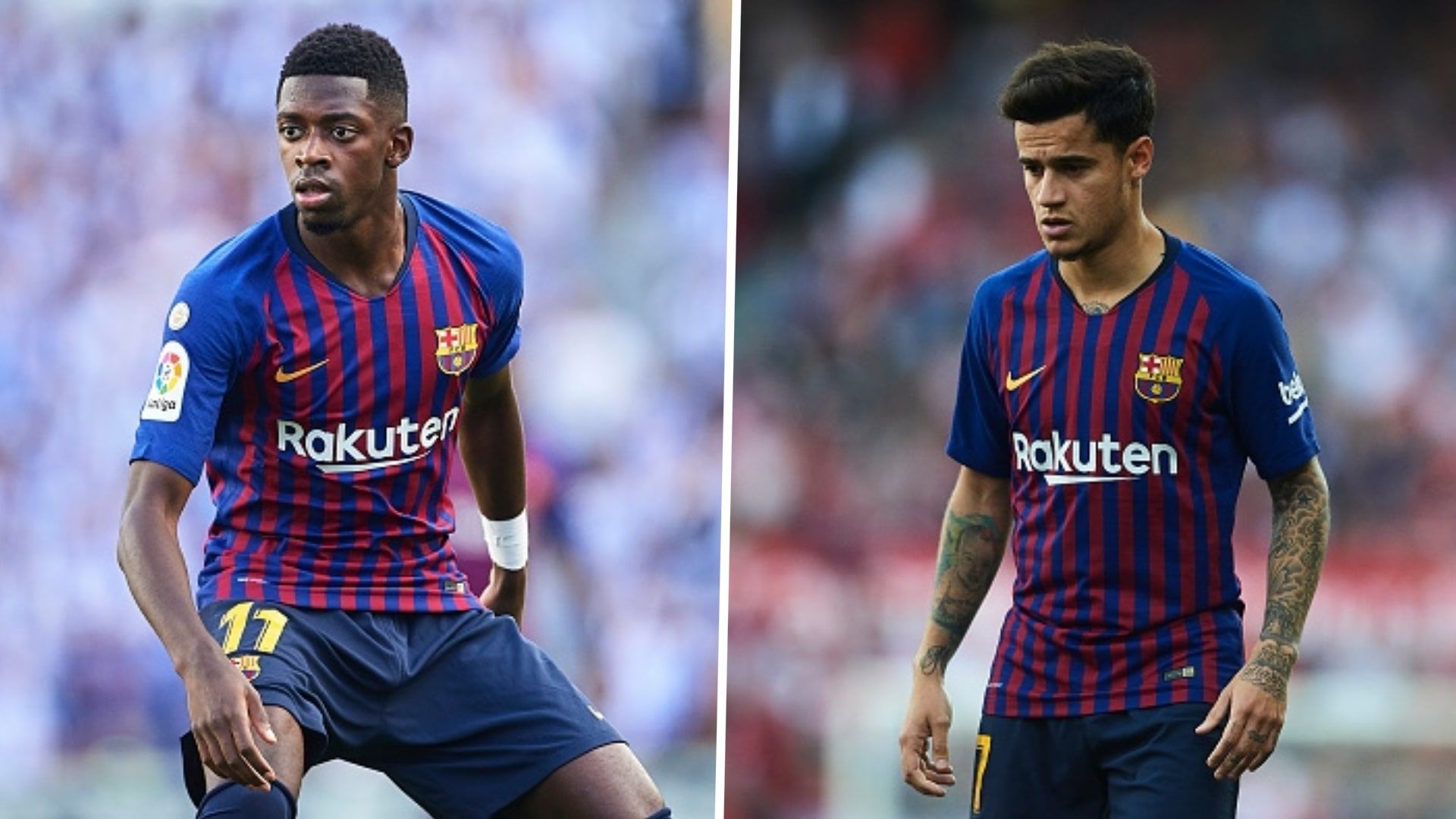 Ousmane Dembele Philippe Coutinho Barcelona