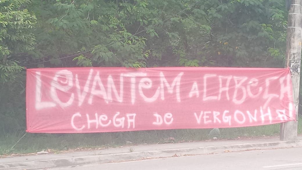 Levantem a cabeça - Protesto Ninho do Urubu Flamengo 05122020