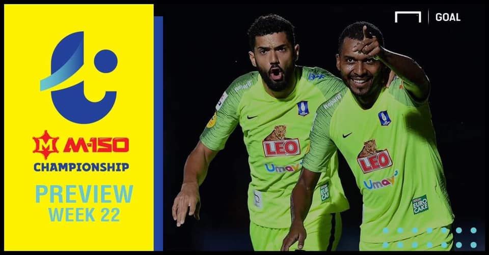 โปรแกรม M-150 แชมเปี้ยนชิพ นัดที่ 22