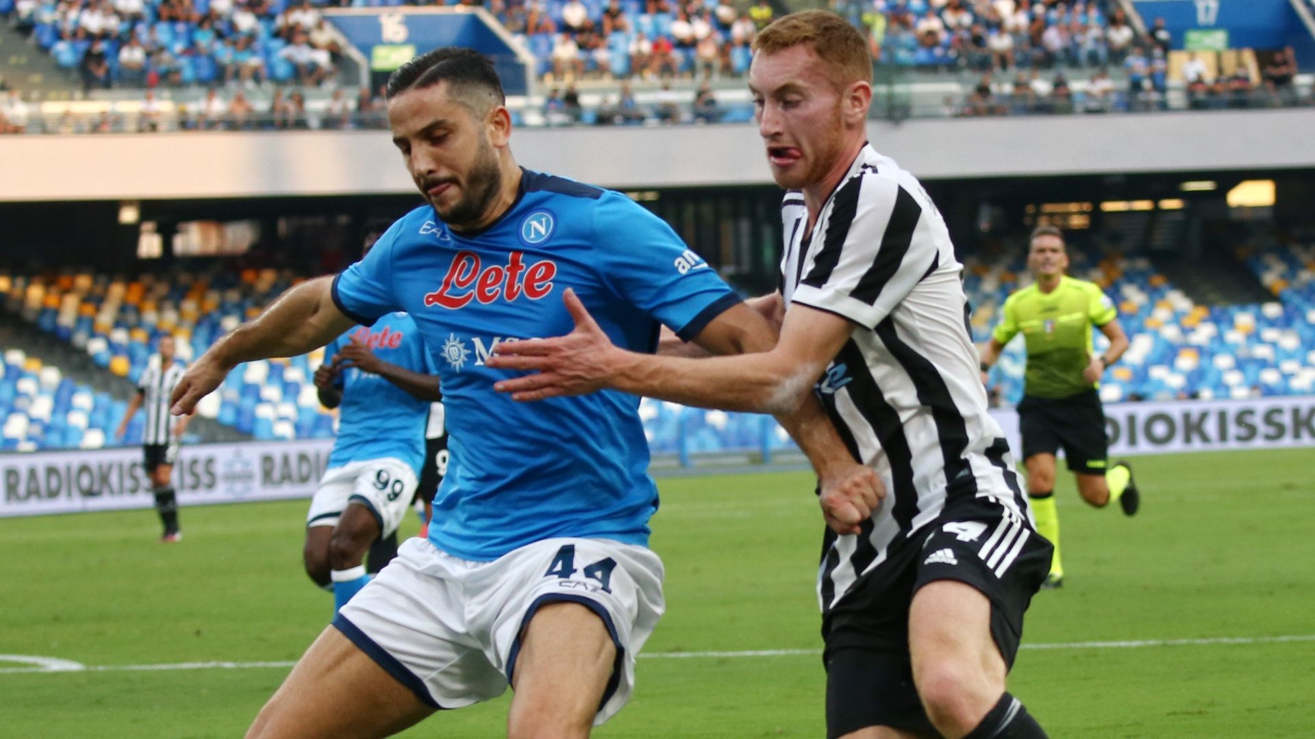 Manolas Kulusevski Napoli Juventus Serie A