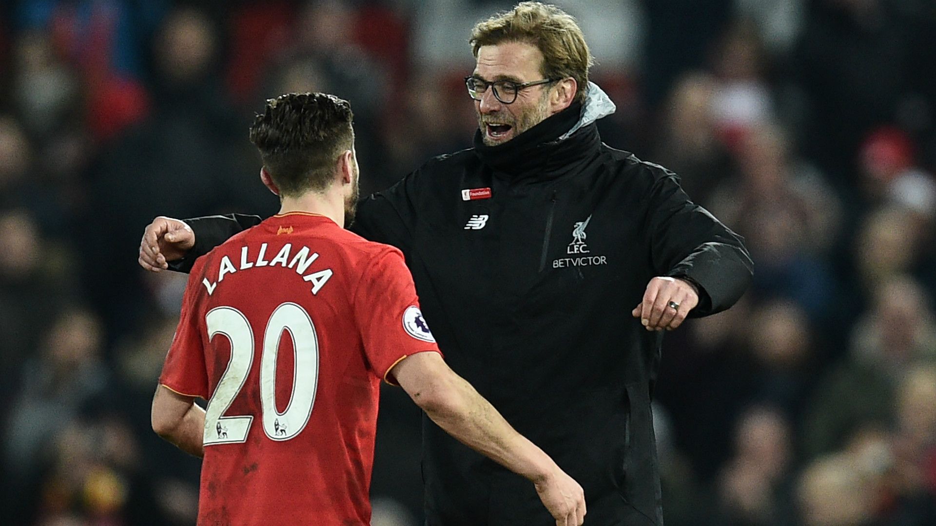 HD Adam Lallana Jurgen Klopp