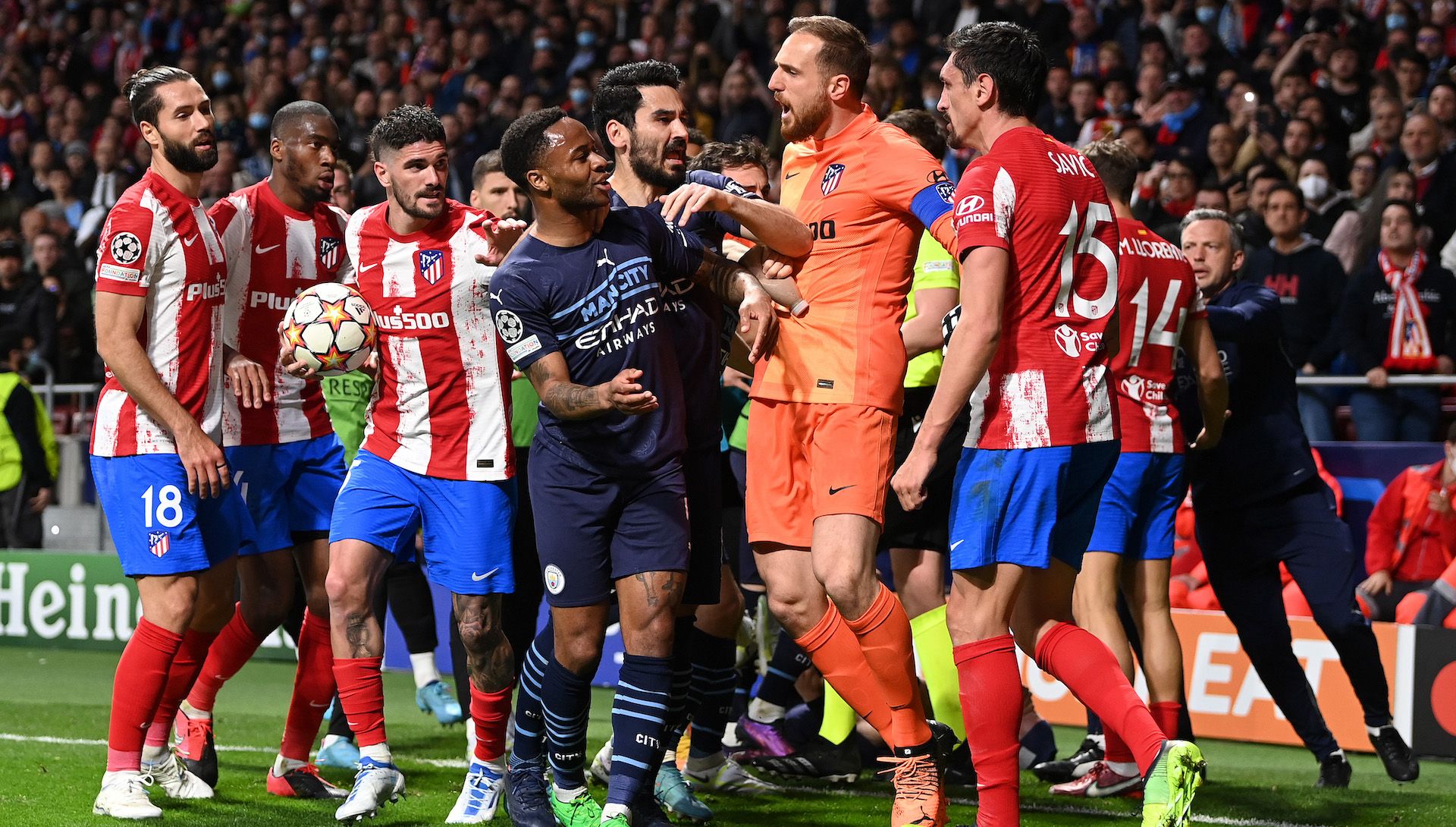 Atletico Madrid Manchester City UCL