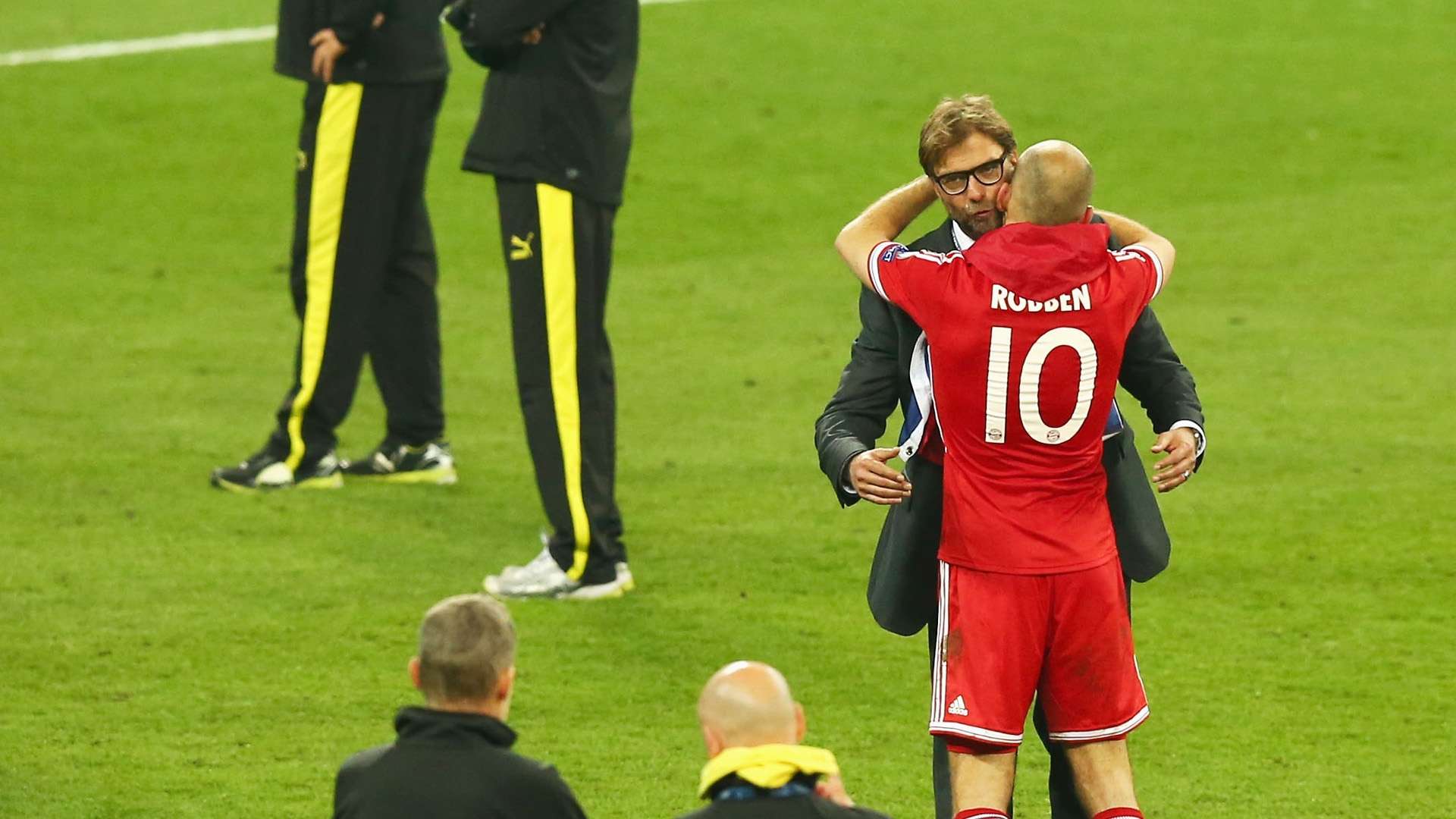Arjen Robben Jürgen Klopp 2013