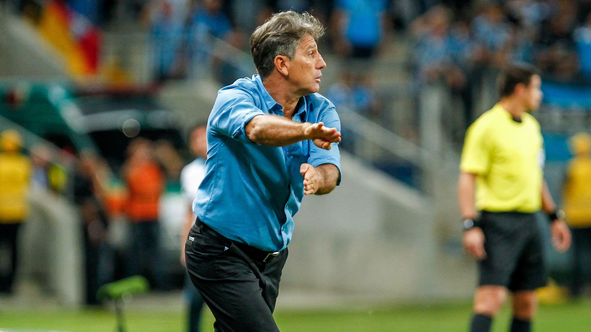 Renato Portaluppi Gremio Dep Iquique Copa Libertadores 11042017