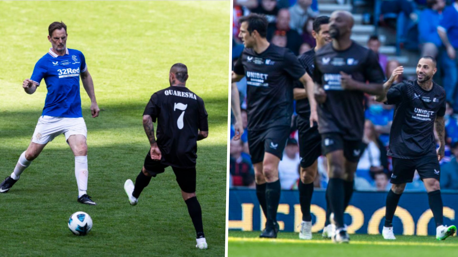 Ricardo Quaresma vs Rangers Legends