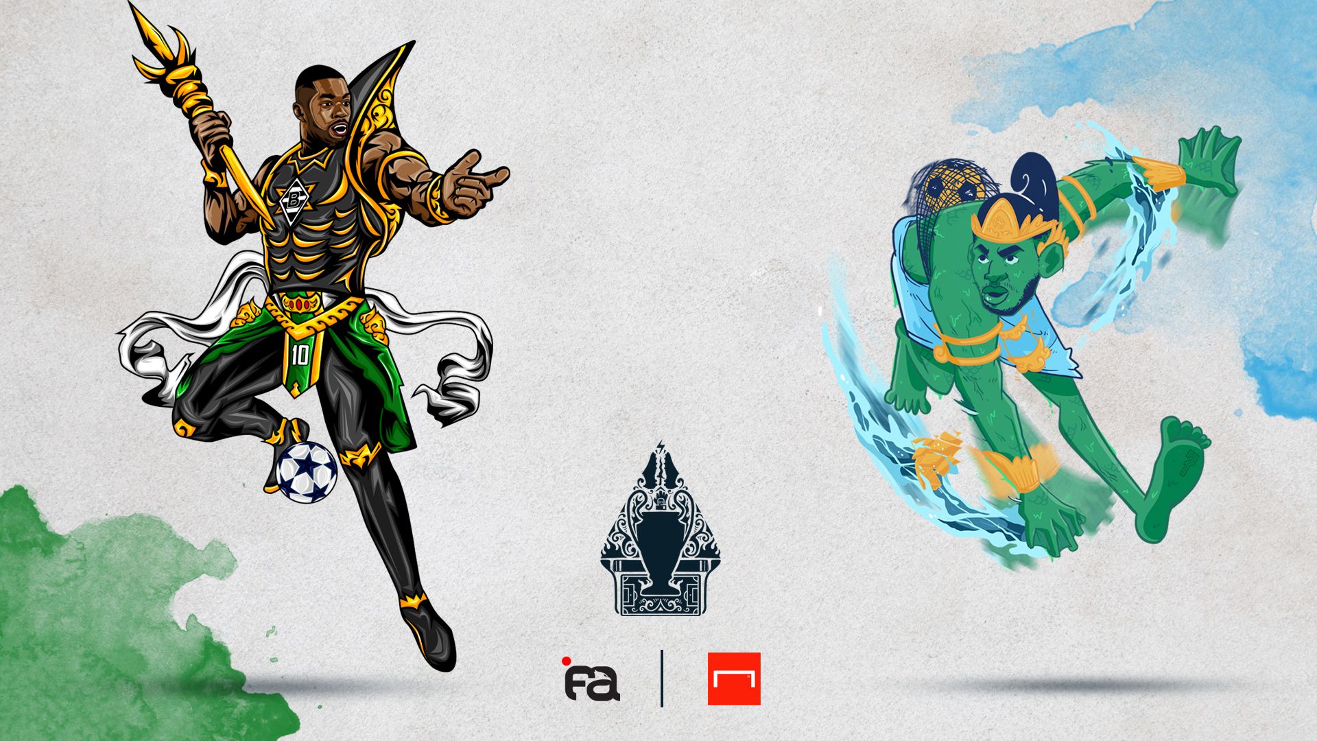 IFA x Goal - BOR vs MCI - Kartun Wayang UCL