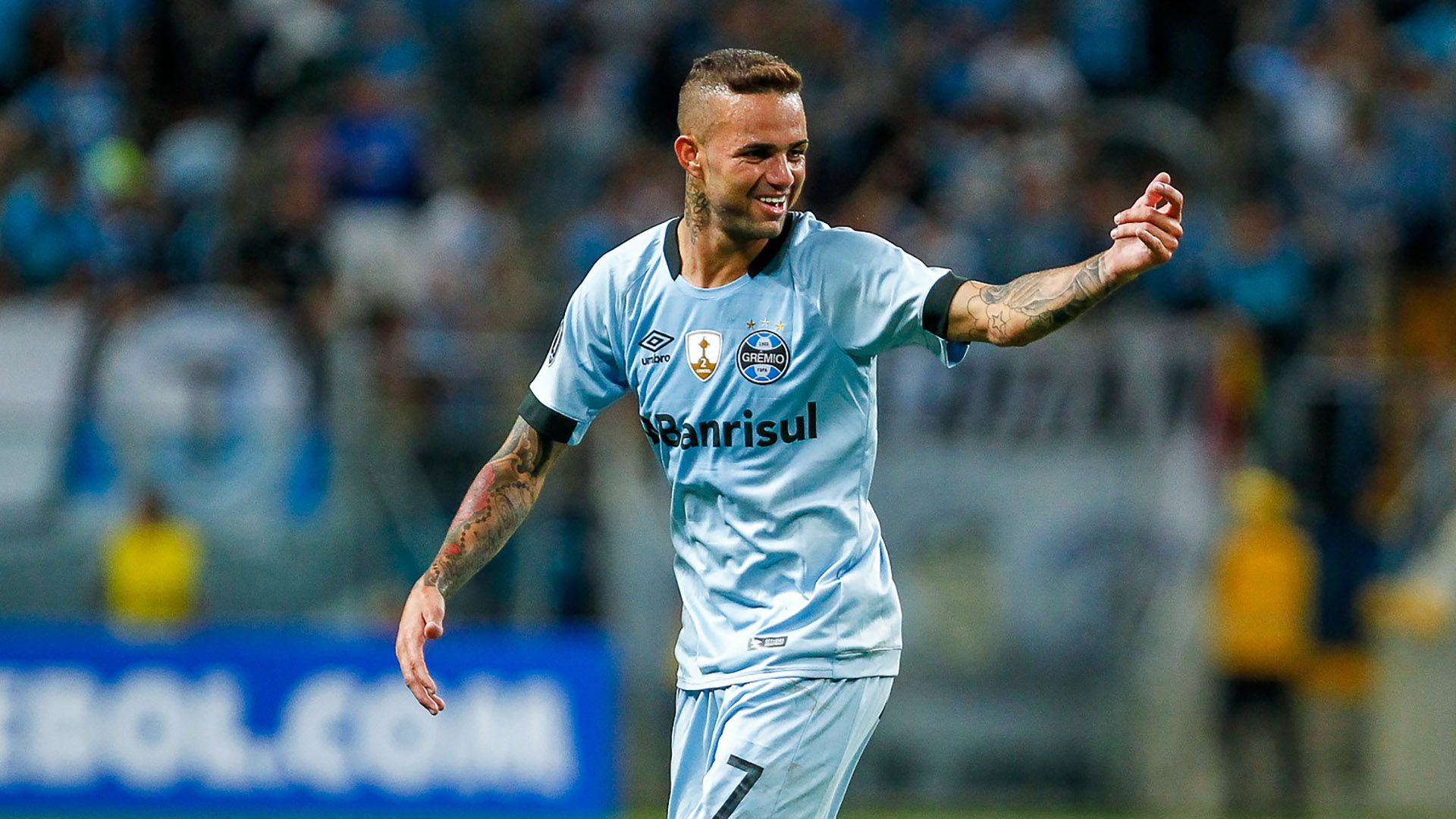 Luan Guilherme Gremio Dep Iquique Copa Libertadores 11042017